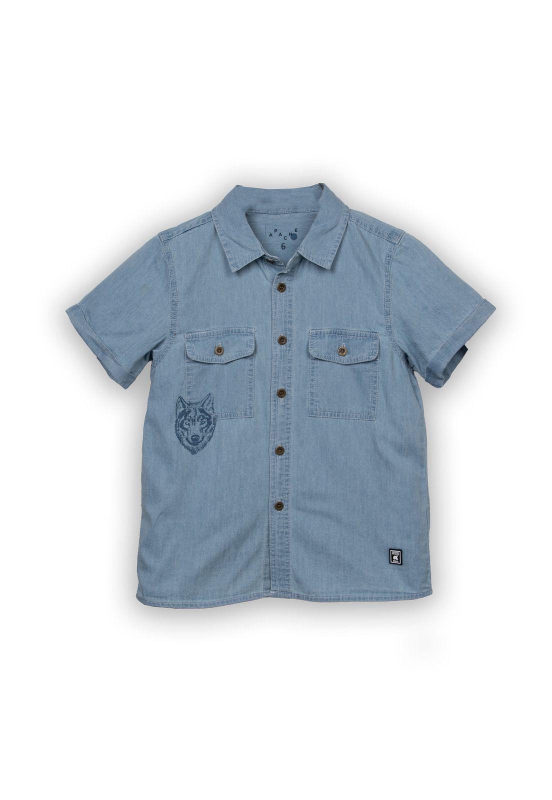 Camisa Niño Denim Pillin (PVC718-25DEN2)-0