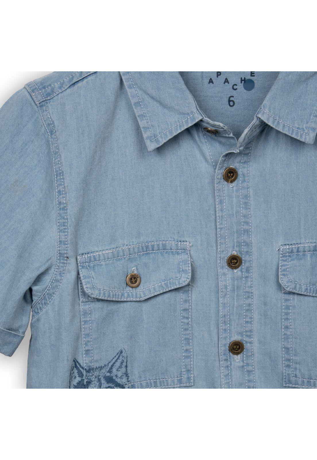 Camisa Niño Denim Pillin (PVC718-25DEN2)-2