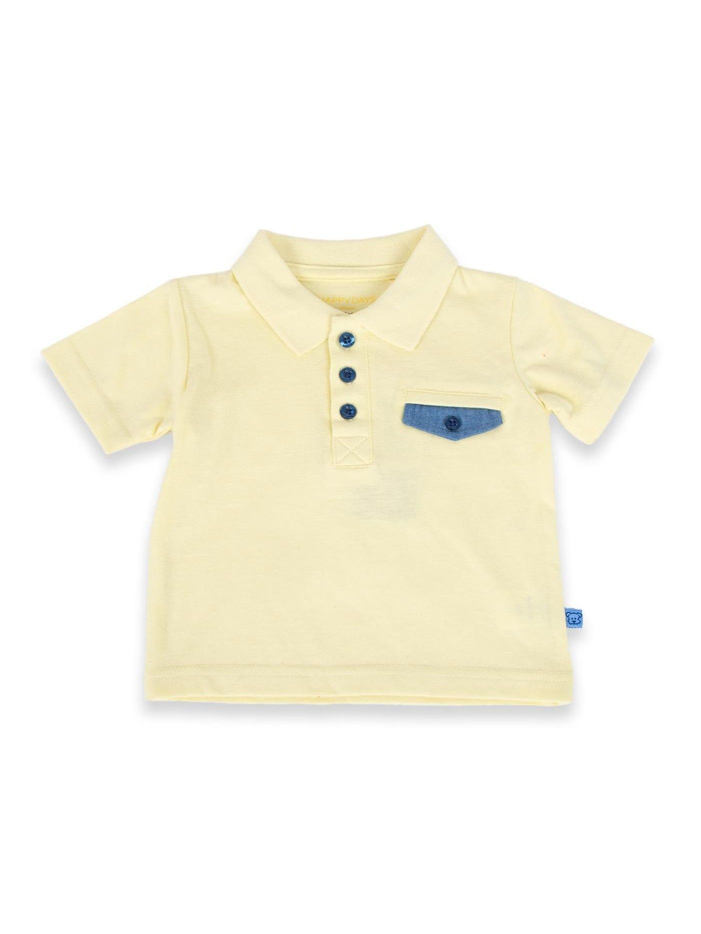 Polera Bebé Niño Amarillo Pillin (PVA604-24AMA)-0