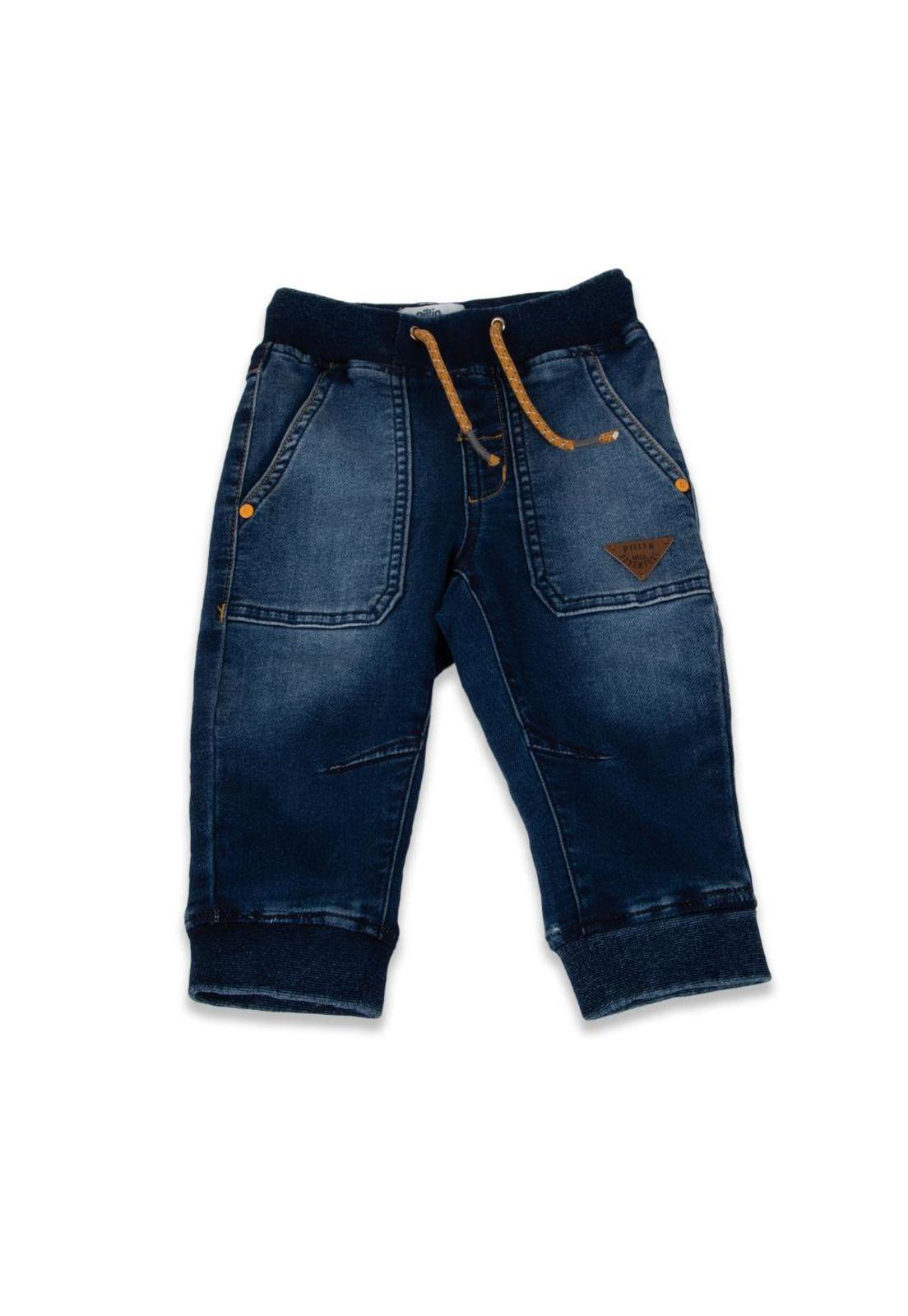 Jeans Bebé Niño Denim Pillin-0