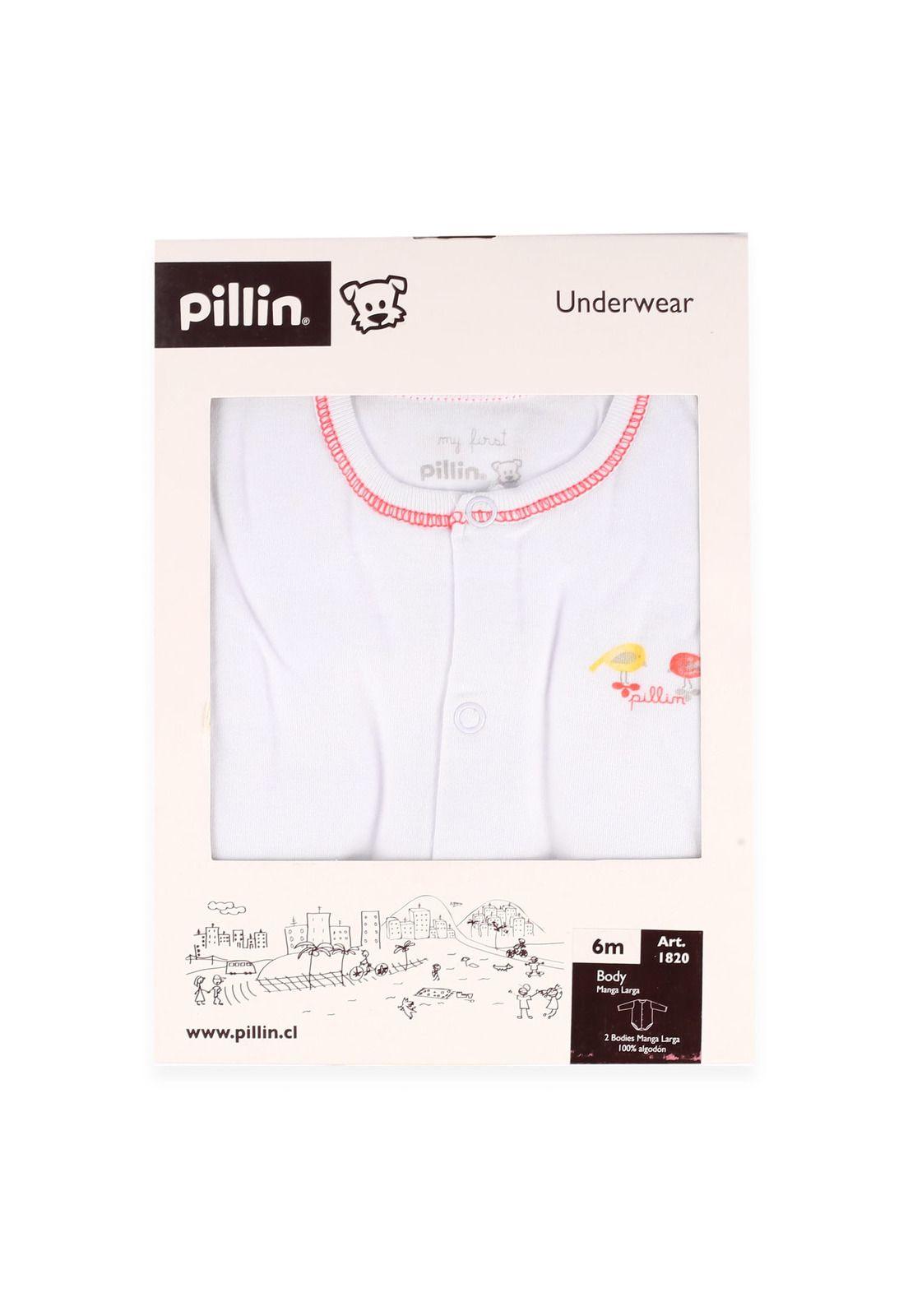 Body M/L Beba 2 Unid. Algodón Verano Niña Multicolor-1