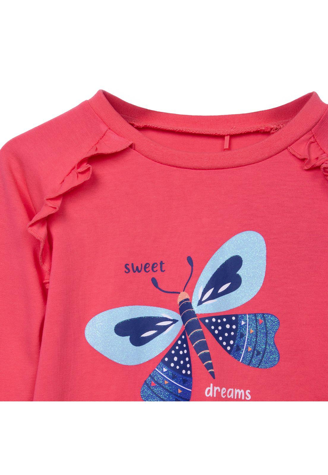 Pijama  Rosado Niña Pillin (PVD407-26COR)-2