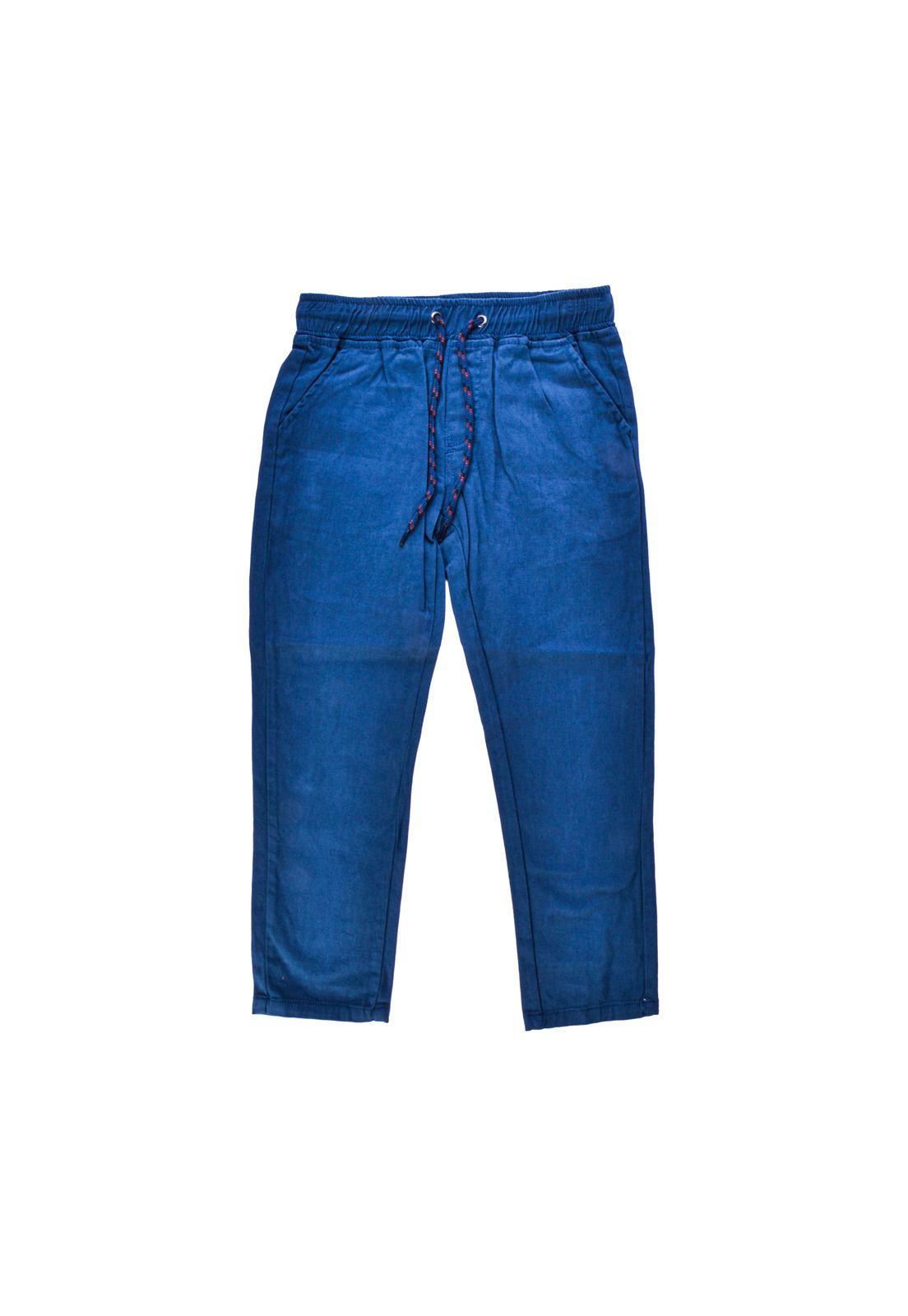 Pantalón Niño Azul Pillin-0