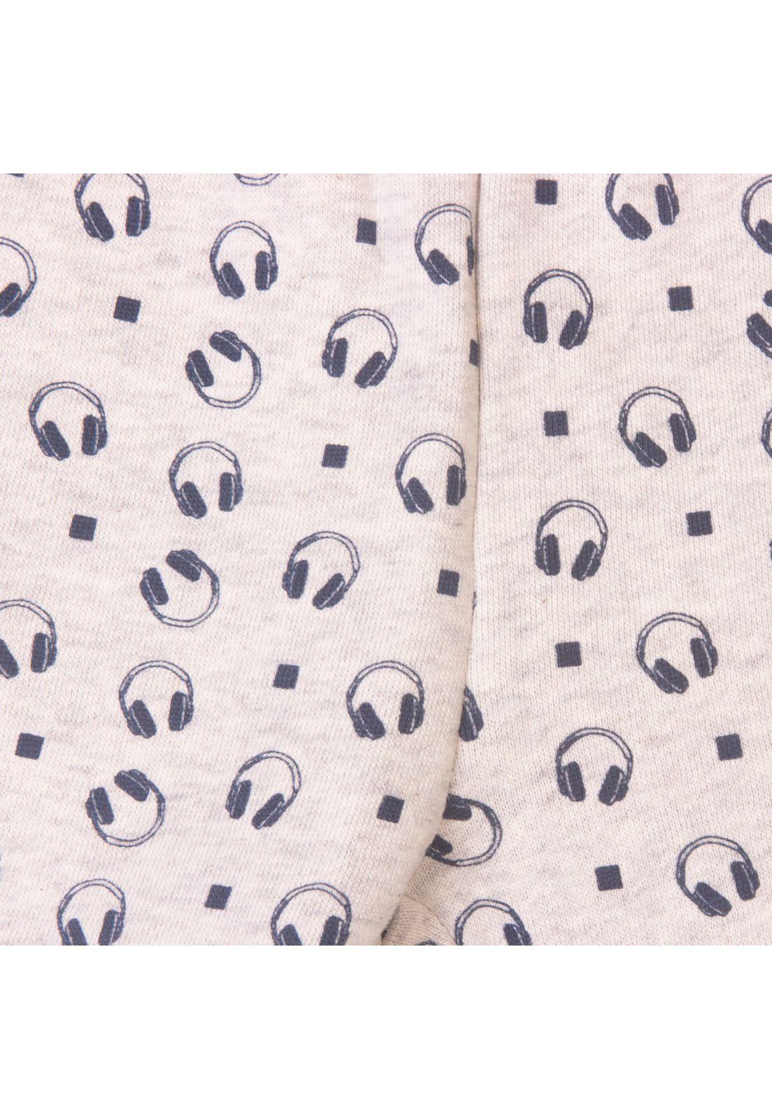 Pantalón Buzo Recién Nacido Niño Gris claro Pillin-3