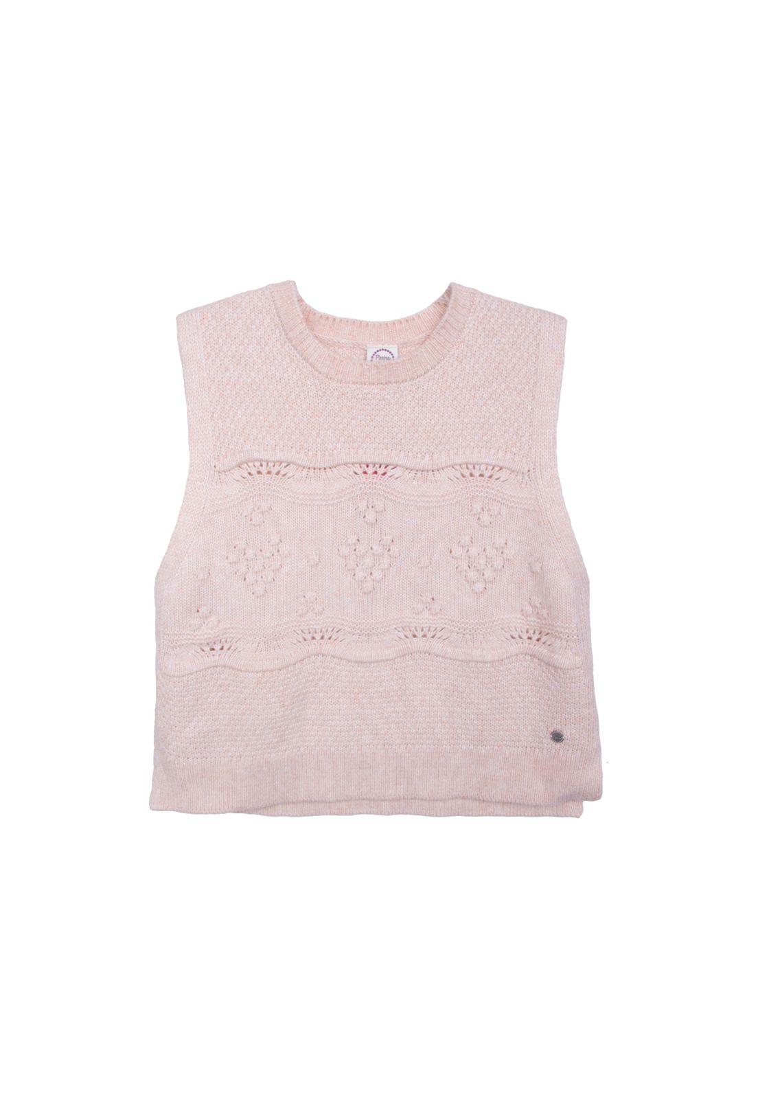 Chaleco Blanco Niña Pierina (PVD905-26BEI)-0