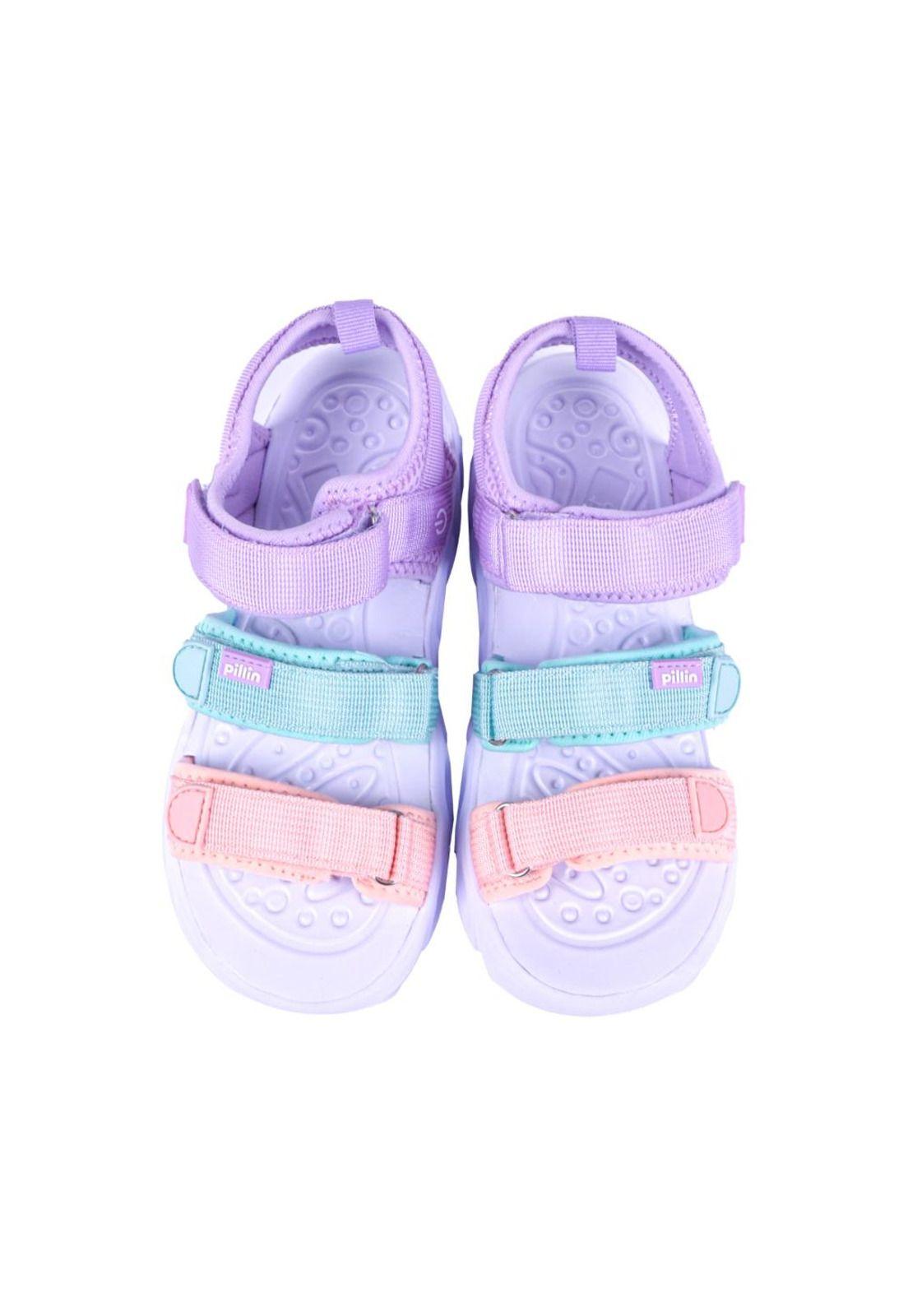 Sandalias Niña Lila Pillin-2