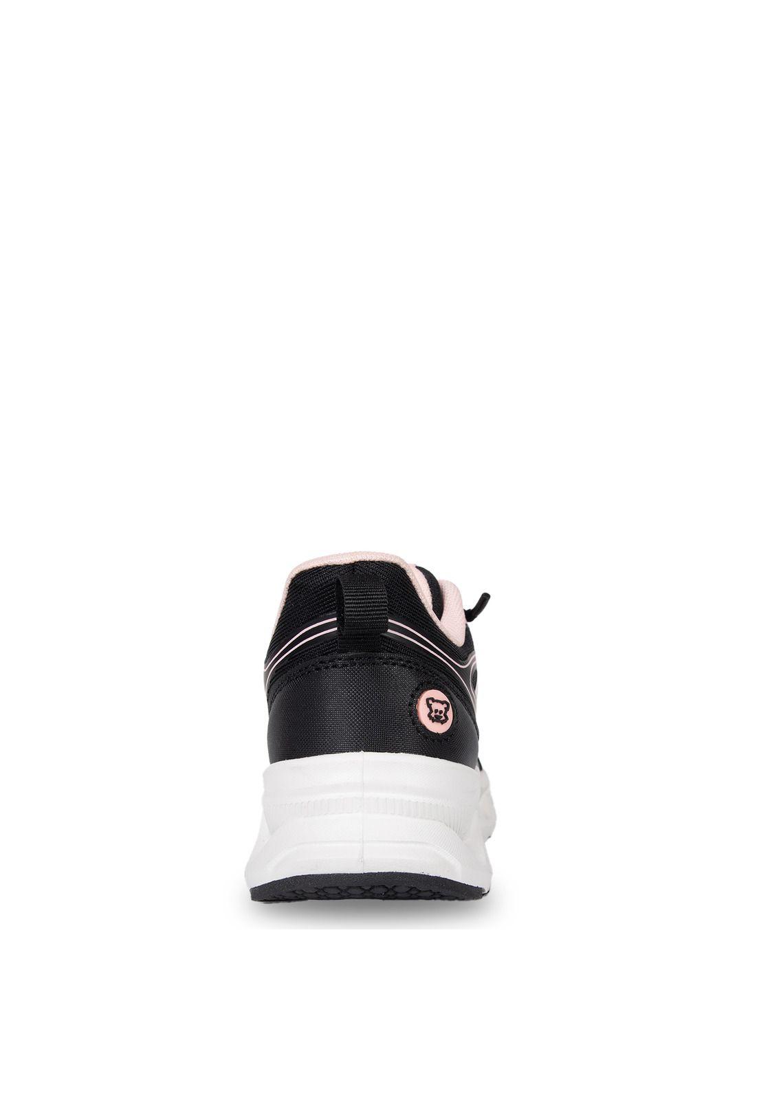 Zapatilla Niña Slip On Negro Pillin-3