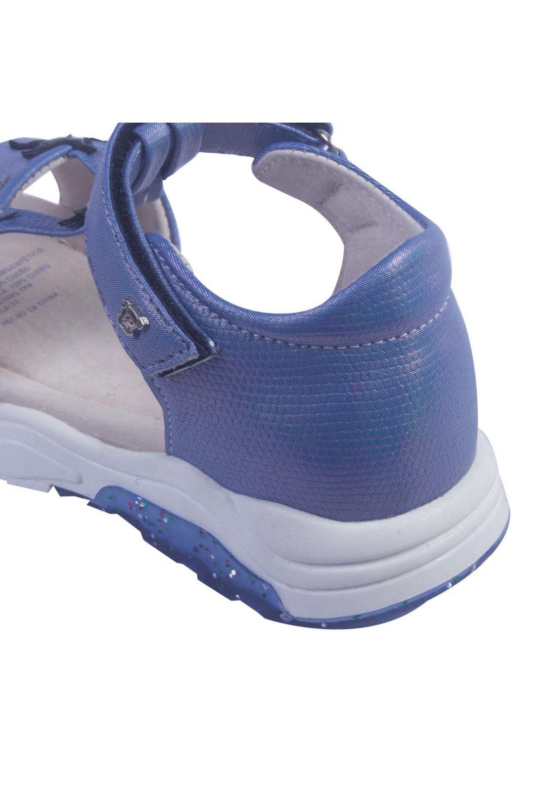 Sandalias Niña Azul Pillin-2