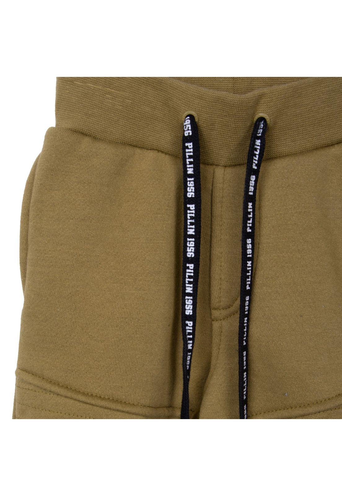 Pantalón Buzo   Pillin Verde Niño (PVD537-26VER)-2