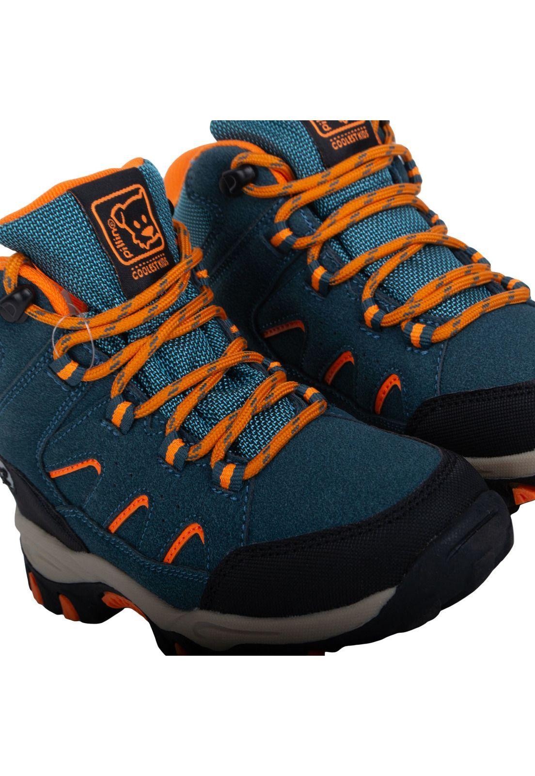 Zapatillas Niño Azul petróleo Pillin-4