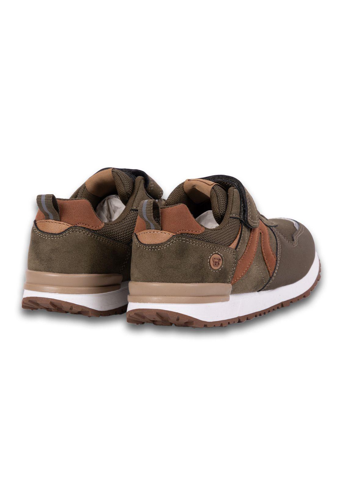 Zapatillas Urbana Niño Verde-3