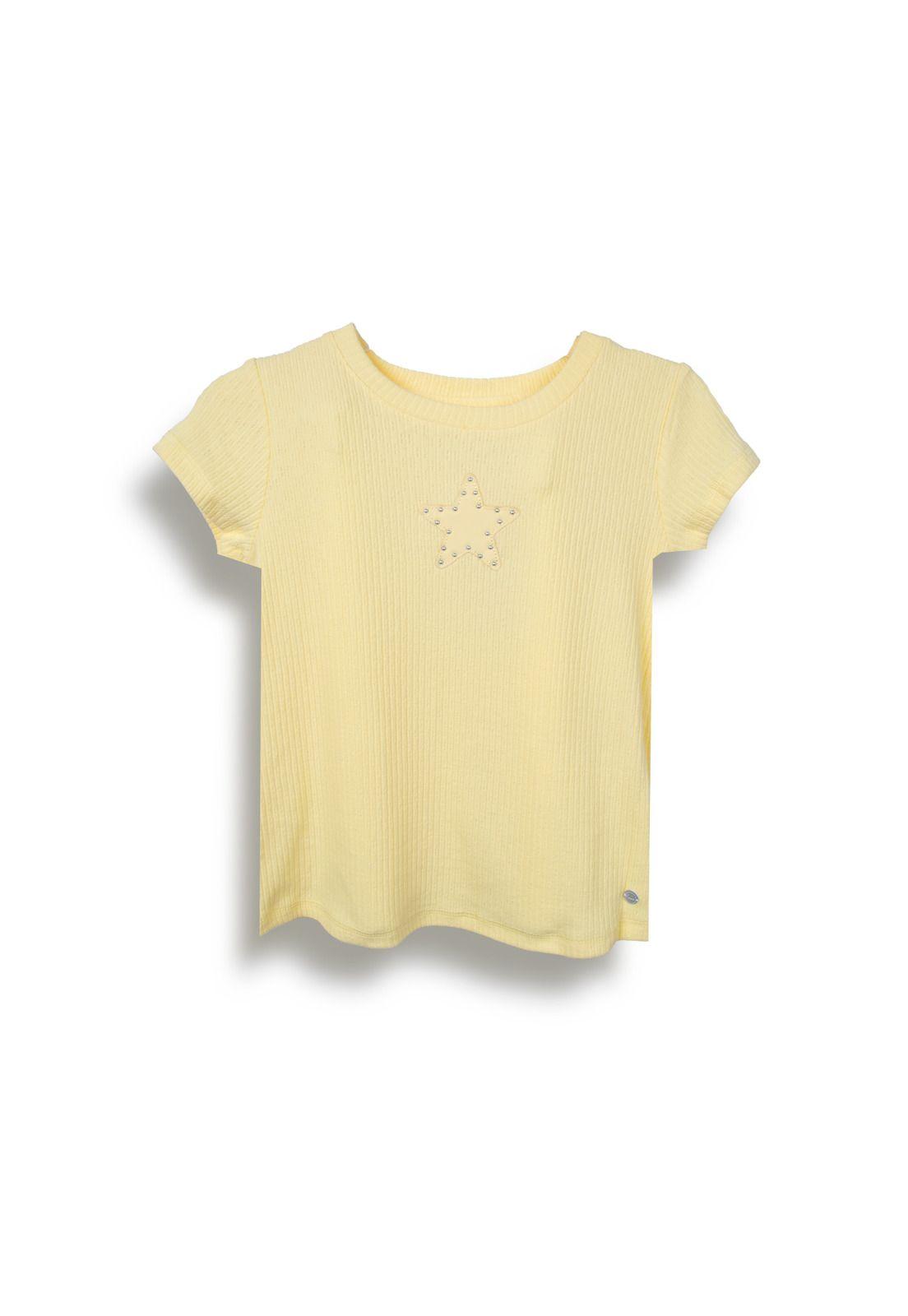 Polera Niña Amarillo Pillin (PVC616-25AMA)-0