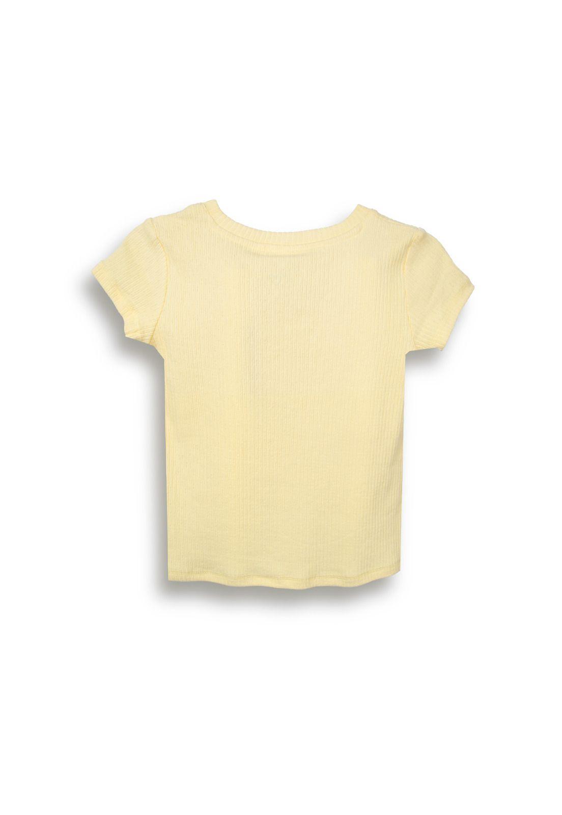 Polera Niña Amarillo Pillin (PVC616-25AMA)-1