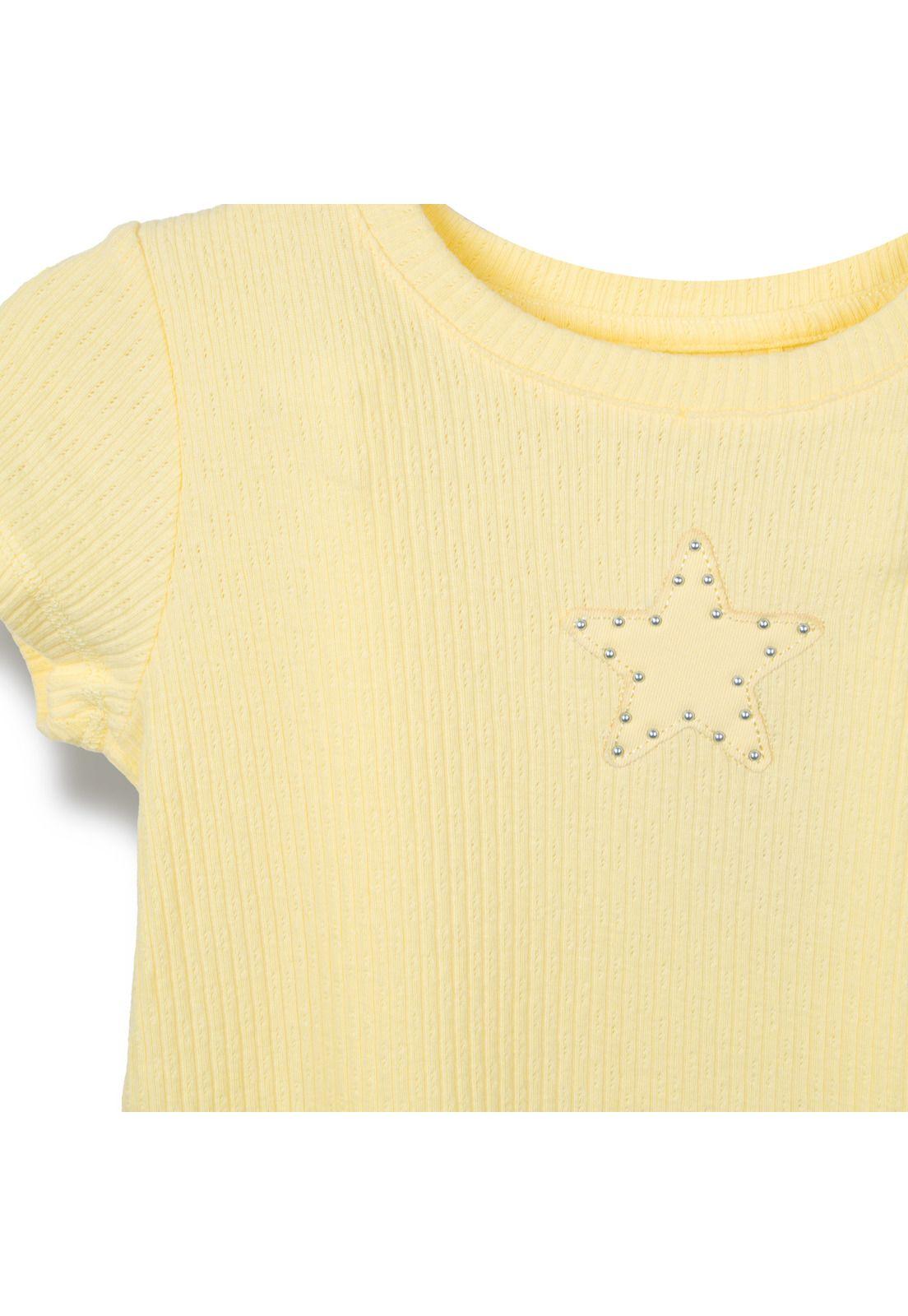 Polera Niña Amarillo Pillin (PVC616-25AMA)-2