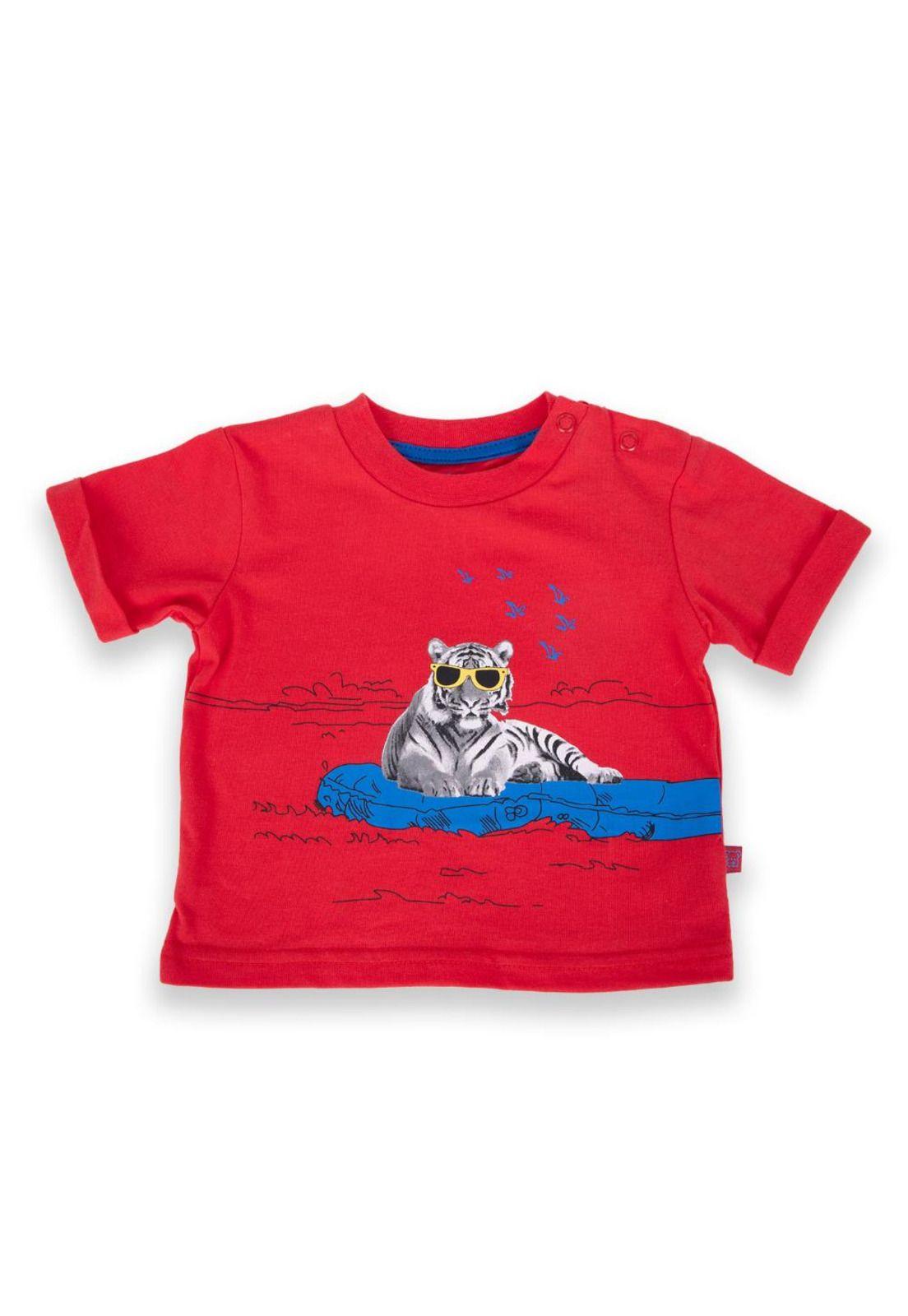 Polera Bebé Niño Rojo Pillin-1