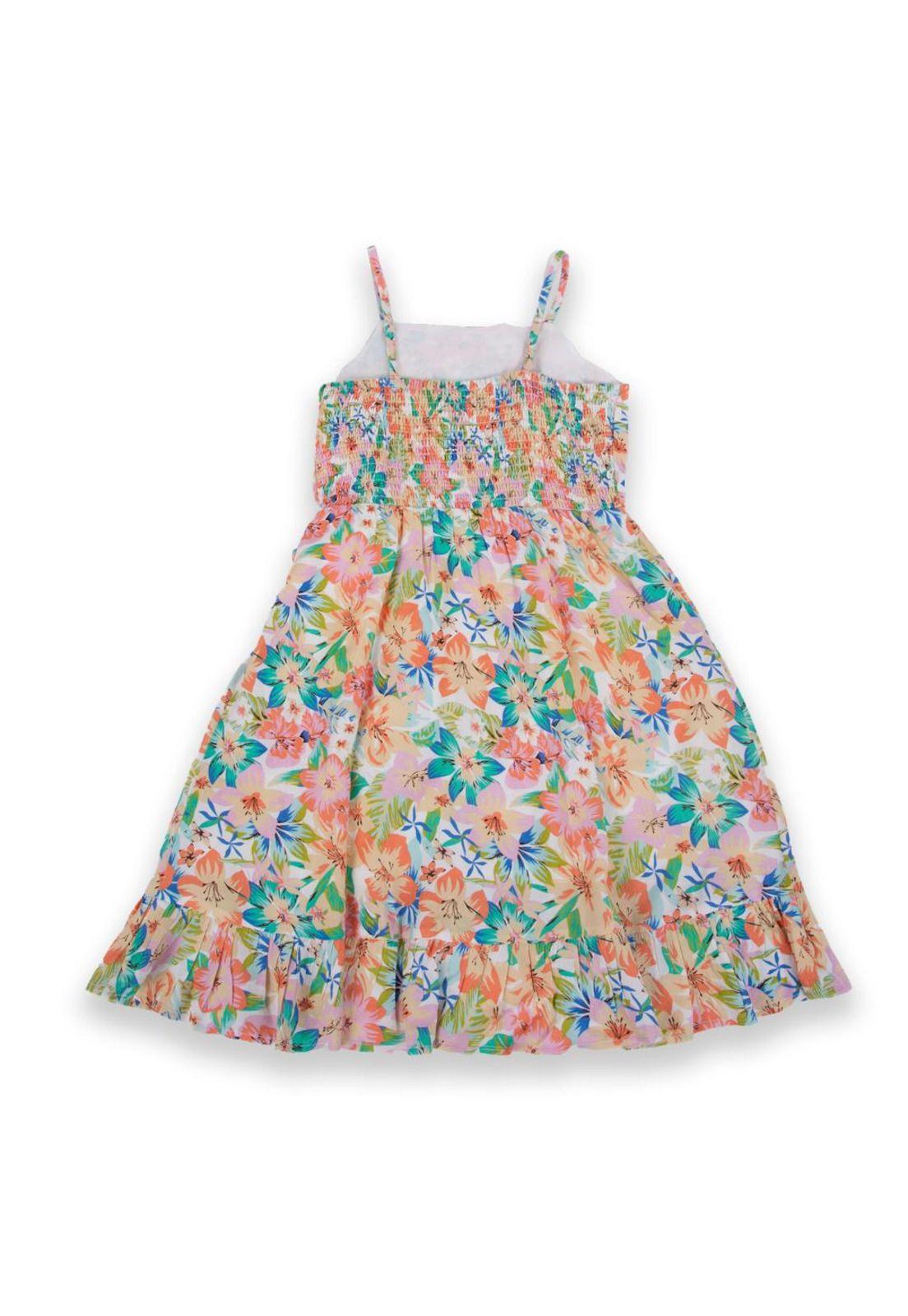 Vestido Niña Naranja Pillin-2