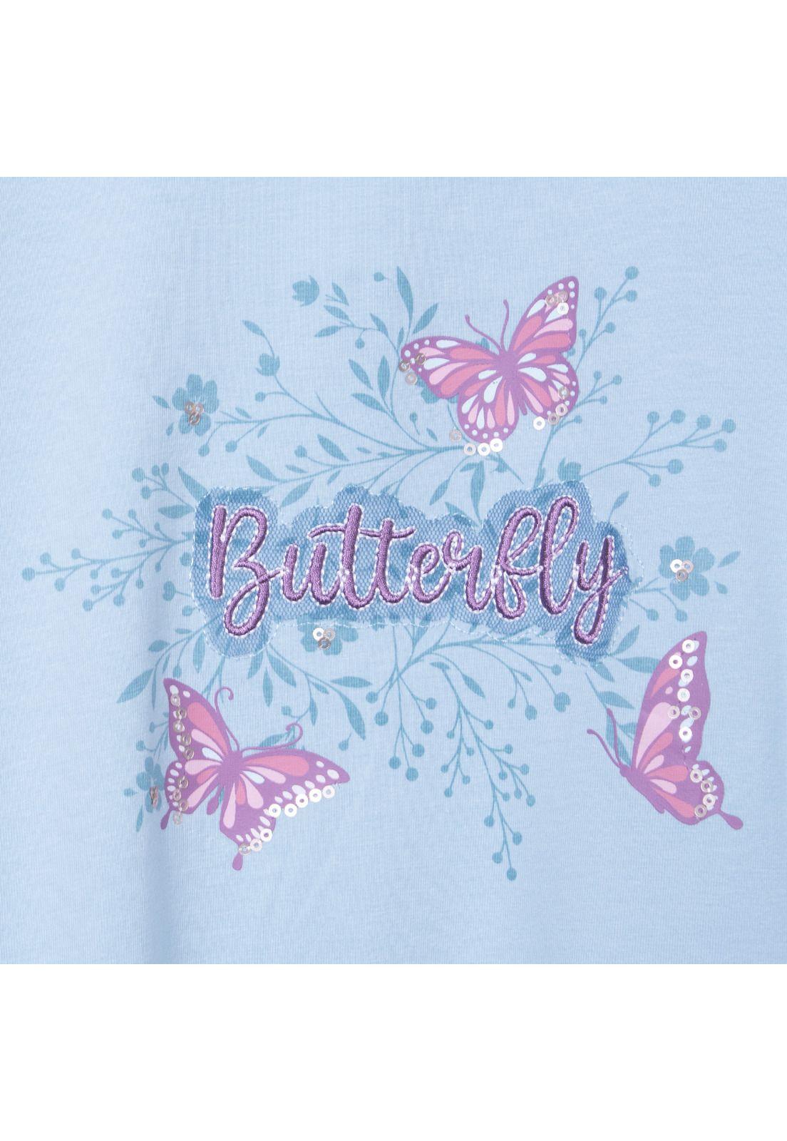 Polera  Azul Niña Pillin (PVD627-26AQU)-2