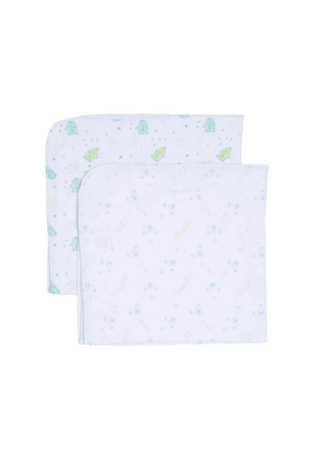 Pack 2 Tuto Bebé Algodón Niño Blanco-0