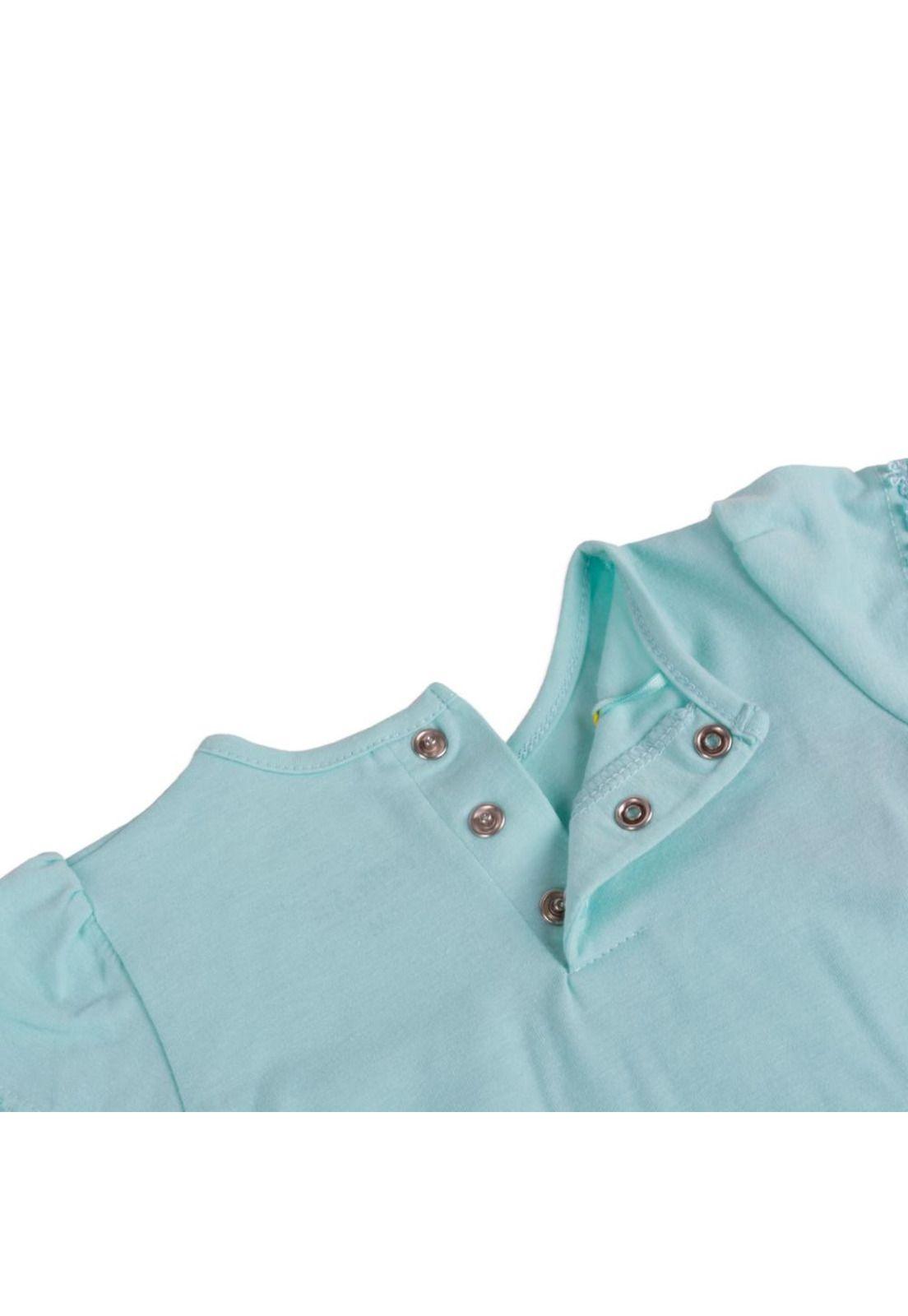Polera Bebe Niña Menta Pillin-1
