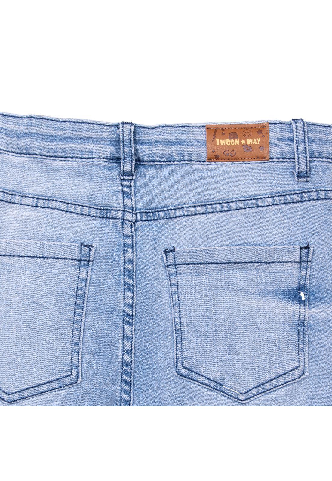 Jeans  Pillin Celeste Niña (TVD708-26CEL)-3