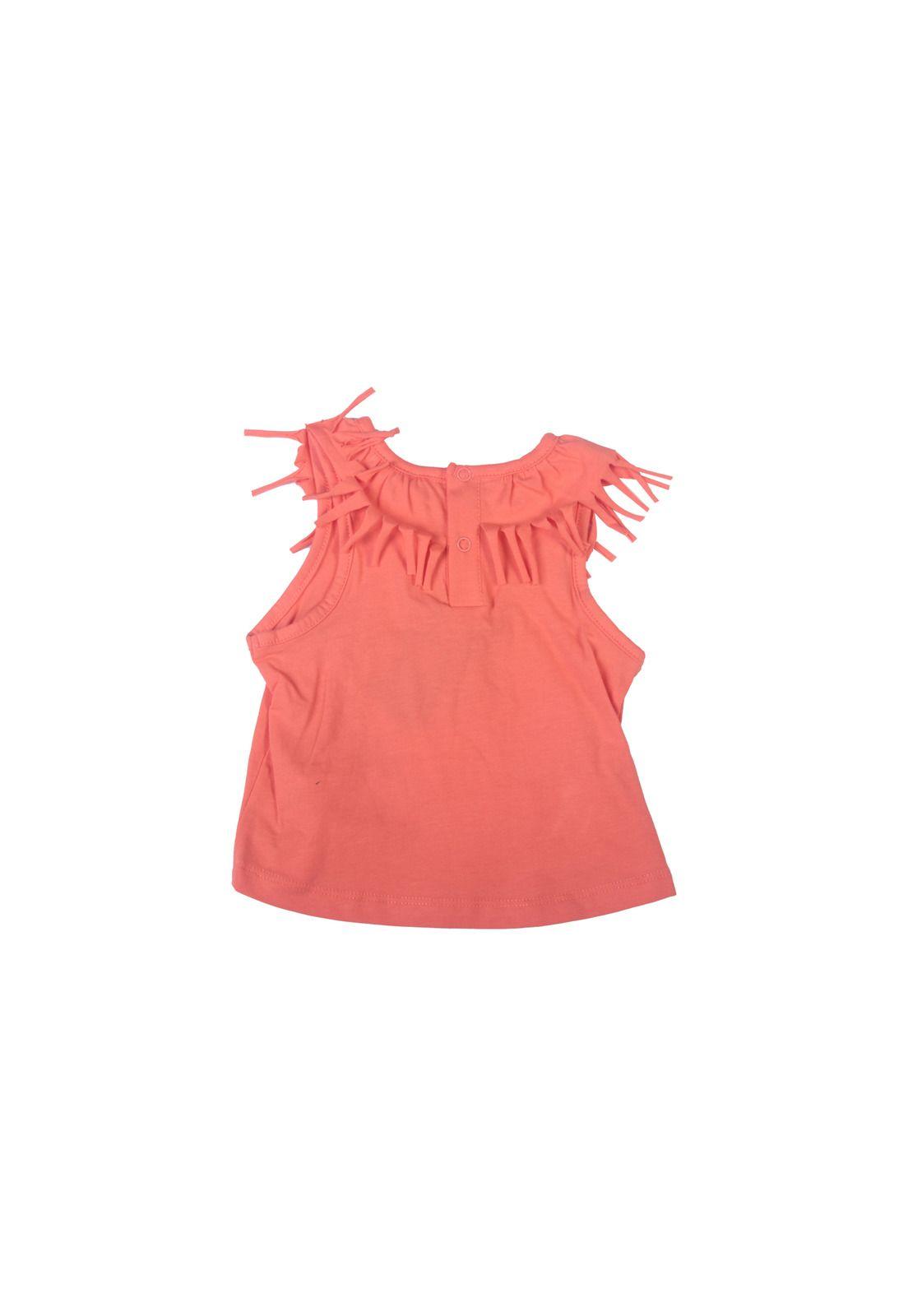 Polera Bebe Niña Coral Pillin-4