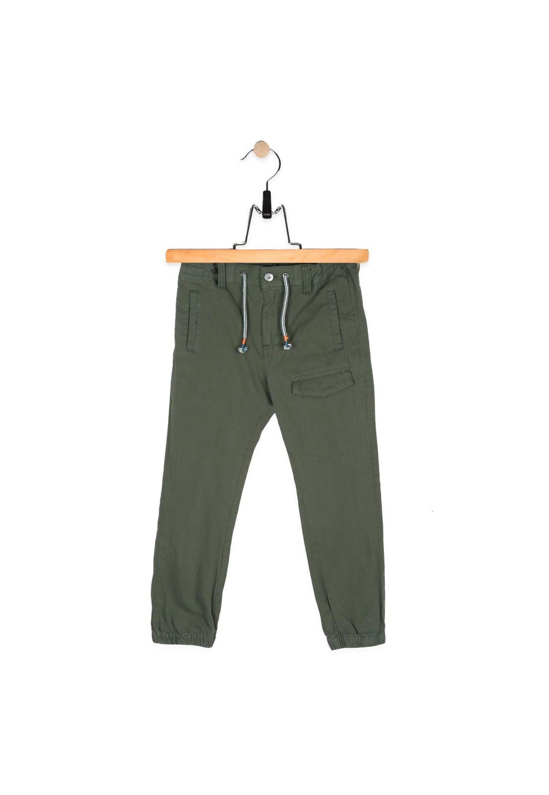Pantalon Niño Verde Pillin-0
