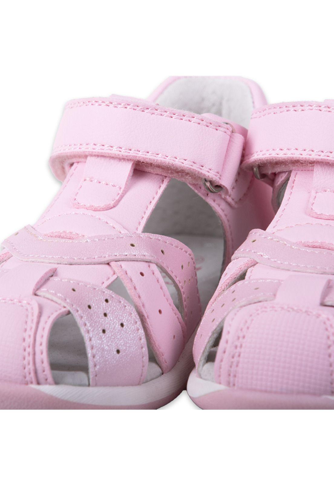 Sandalias Clasico Bebe Niña Rosado Pillin (PZA415-24ROS)-4
