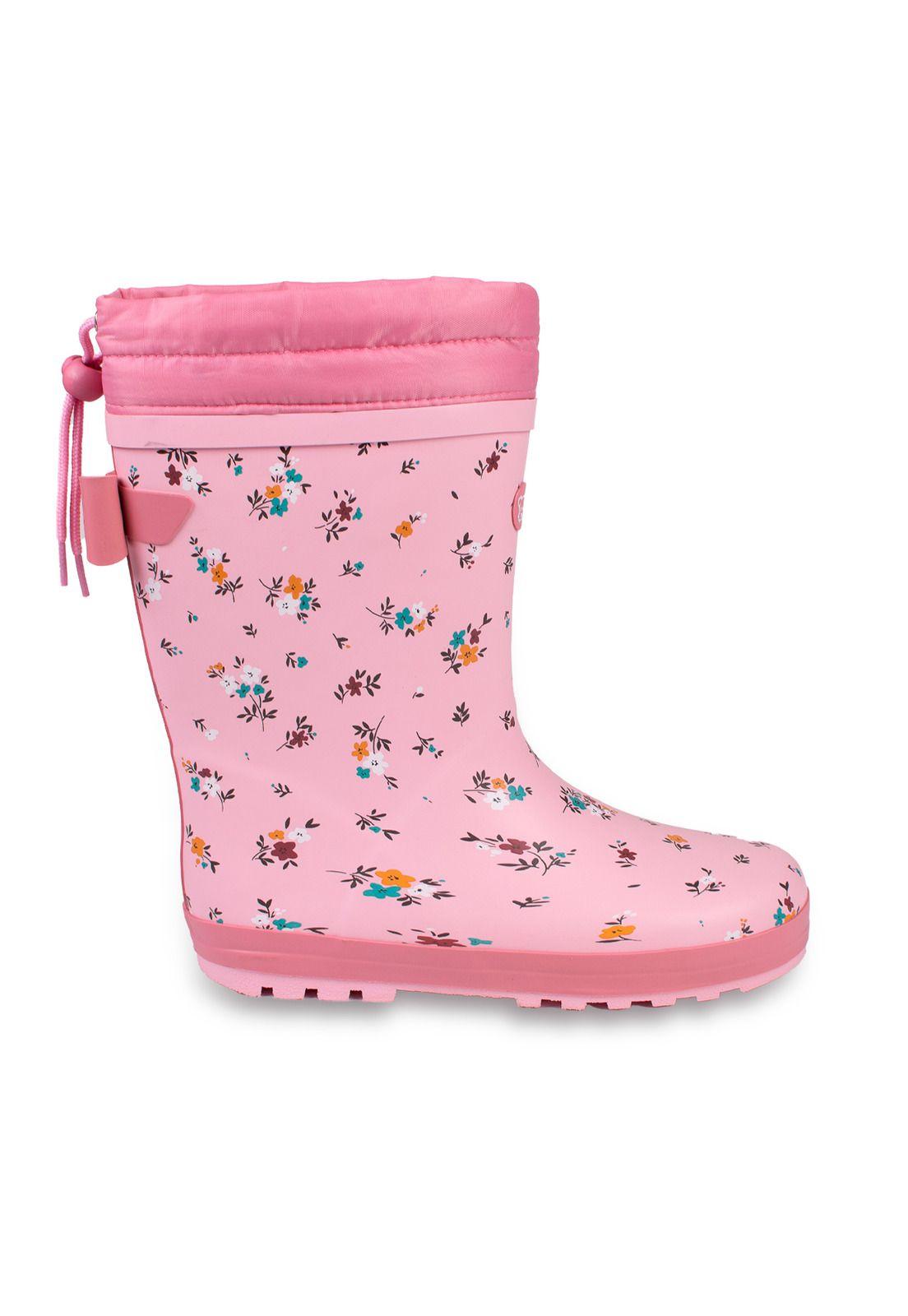 Bota agua Niña Rosado Pillin (PZD317-26ROS)-1