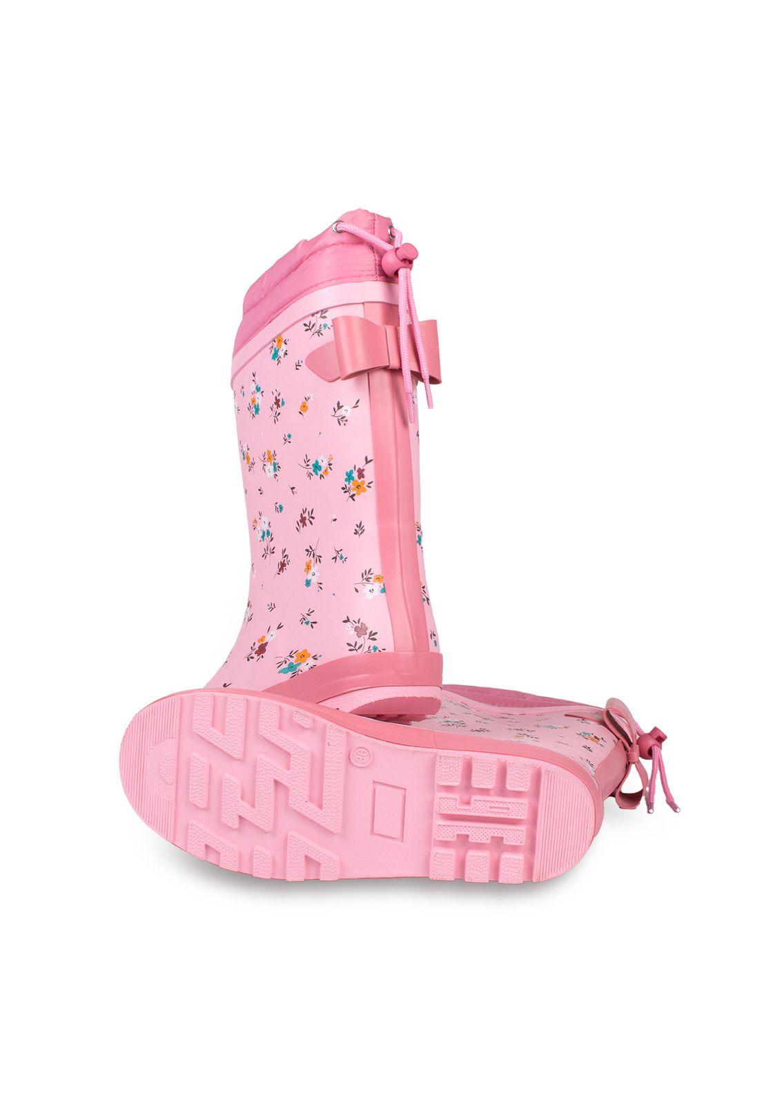 Bota agua Niña Rosado Pillin (PZD317-26ROS)-3