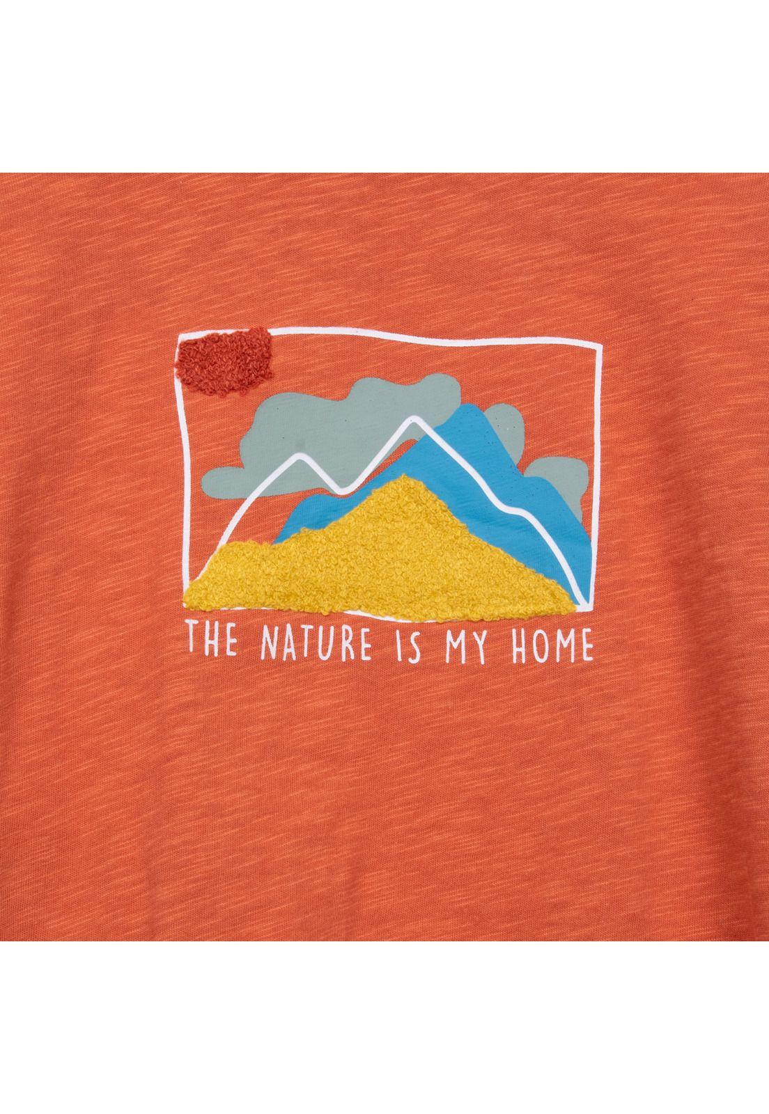 Polera  Naranja Niño Pillin (PVD636-26NAR)-2