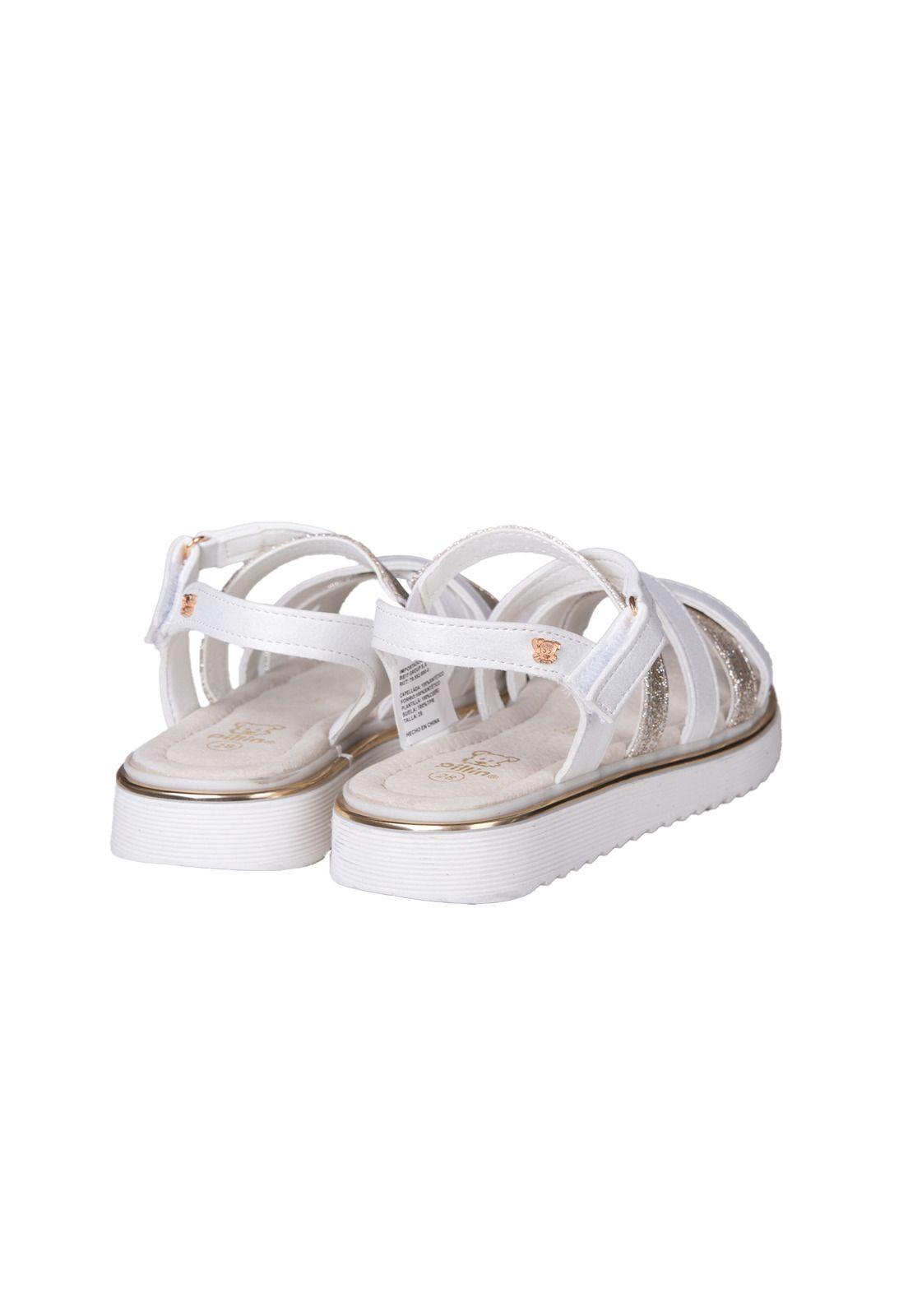 Sandalias Niña Blanco Pillin (PZC406-25BCO )-2