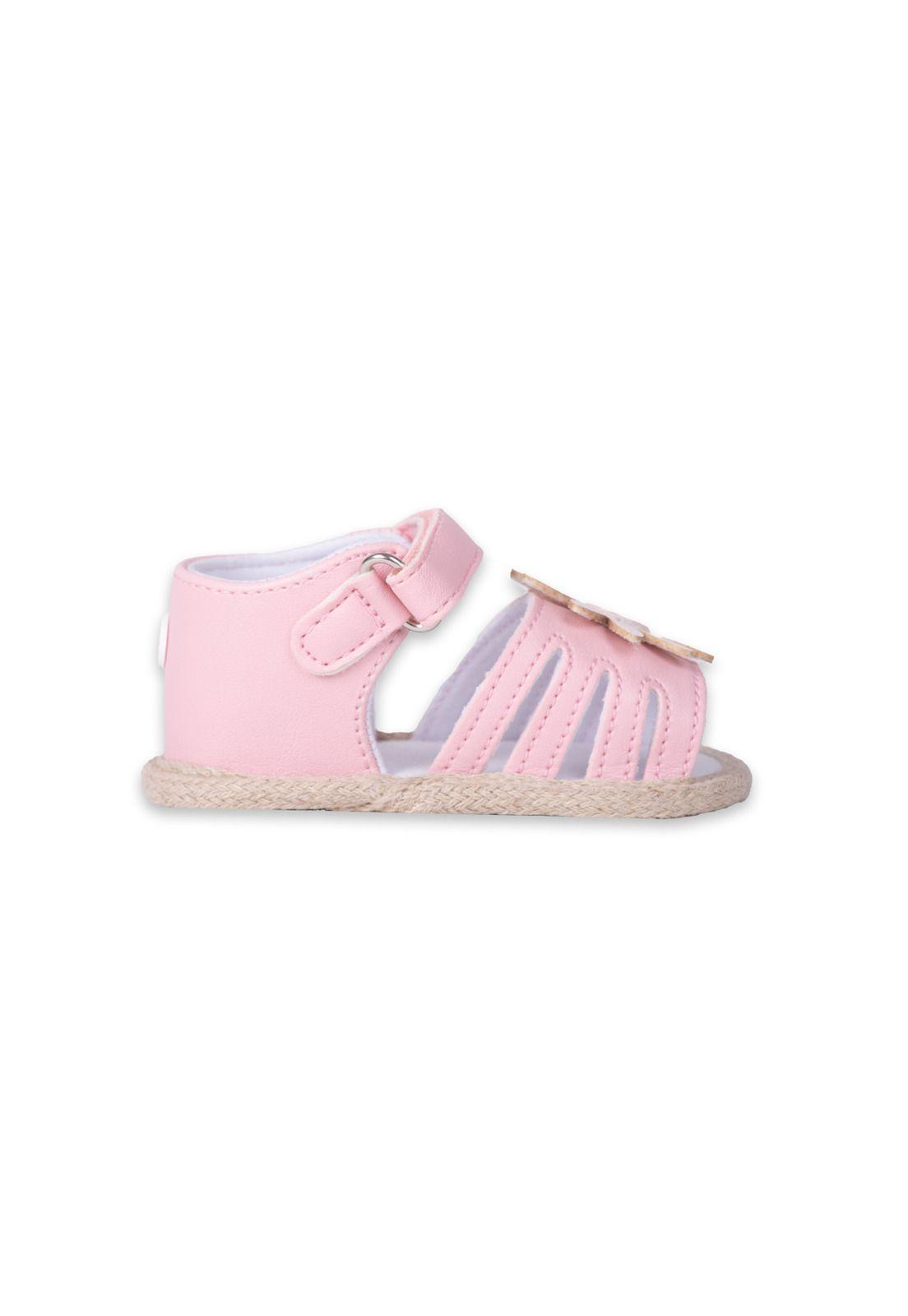 Sandalias Bebe Niña Rosado Pillin-3