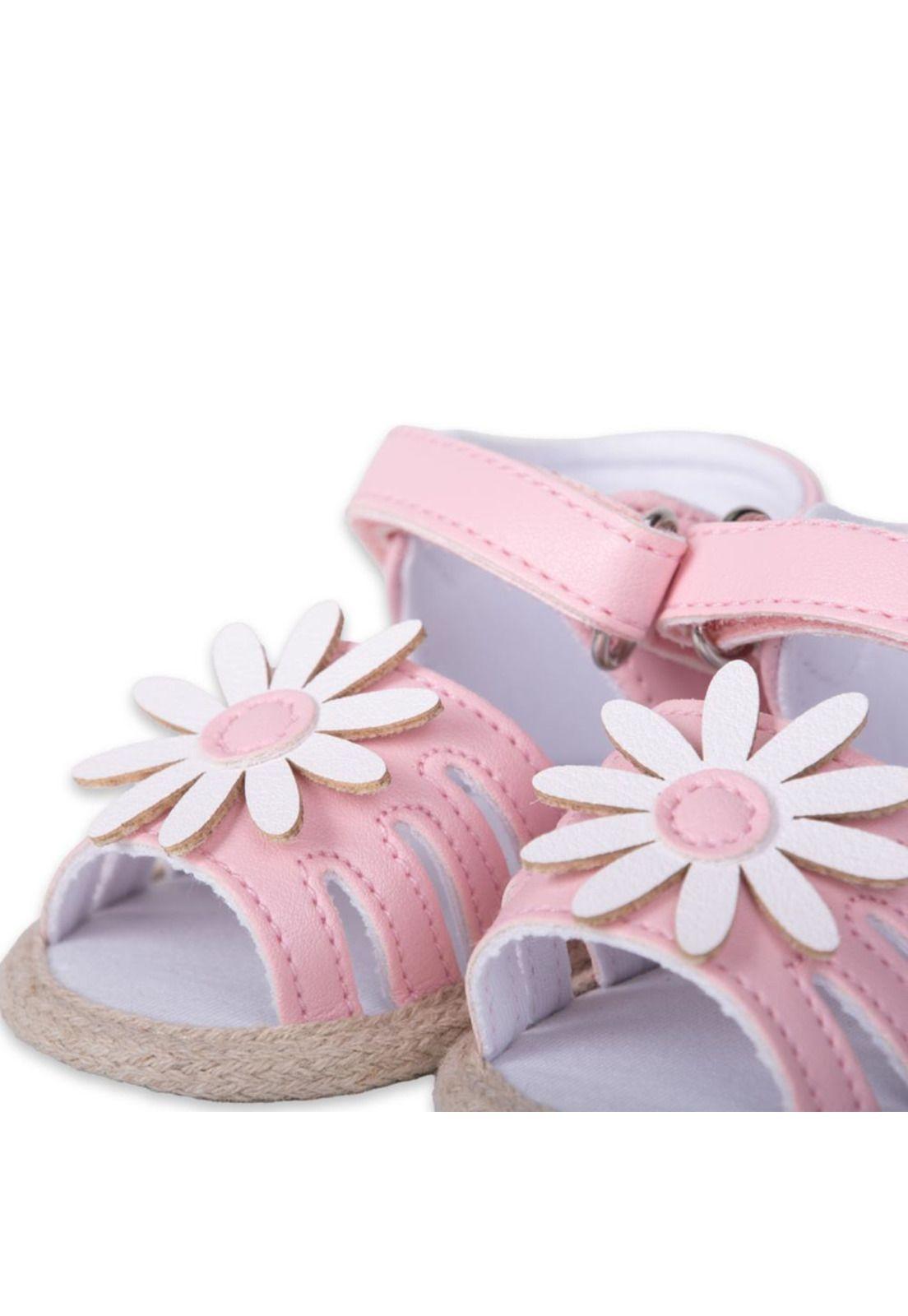 Sandalias Bebe Niña Rosado Pillin-4