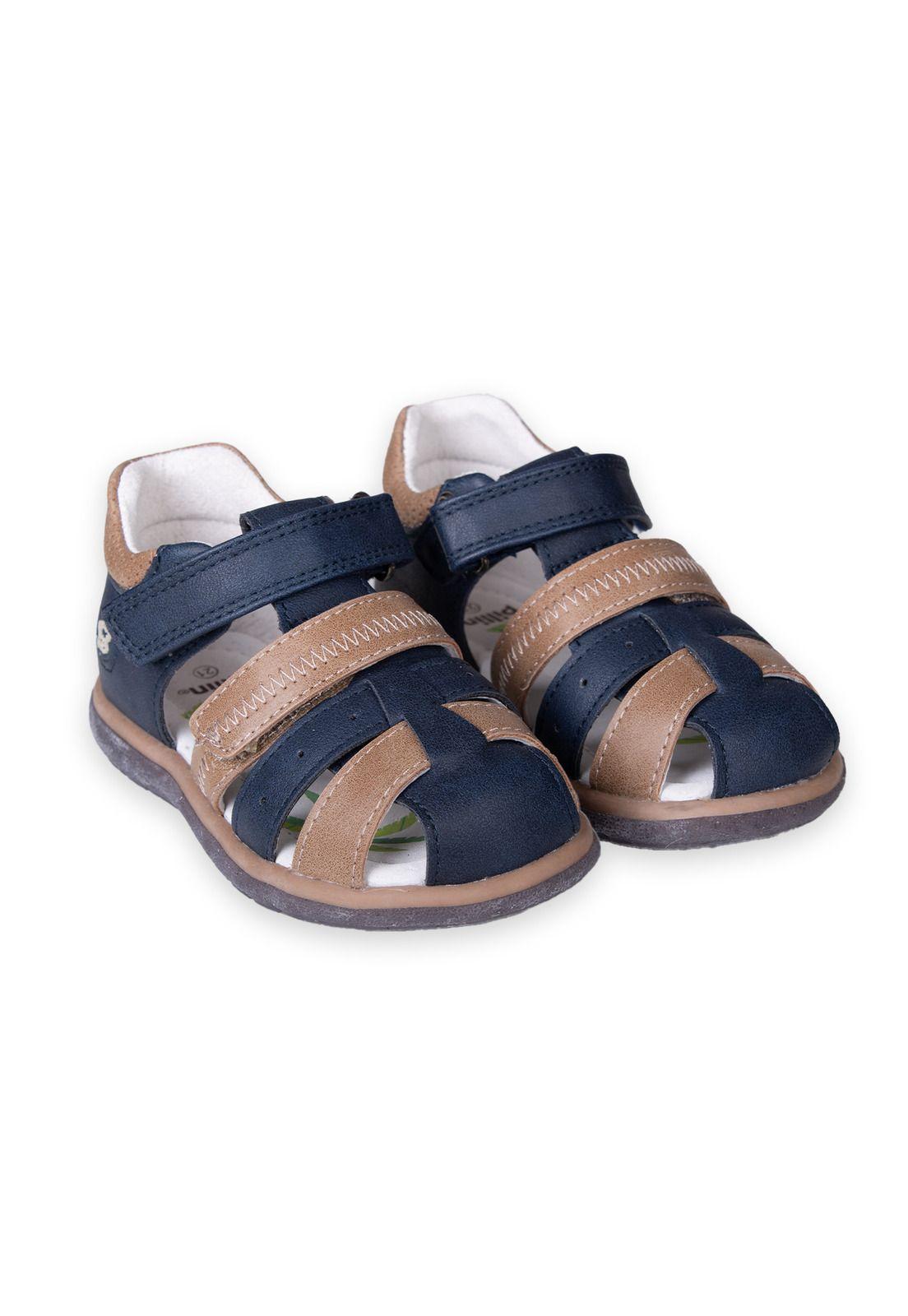 Sandalias Bebe Niño Azul Pillin (PZC422-25AZU )-0
