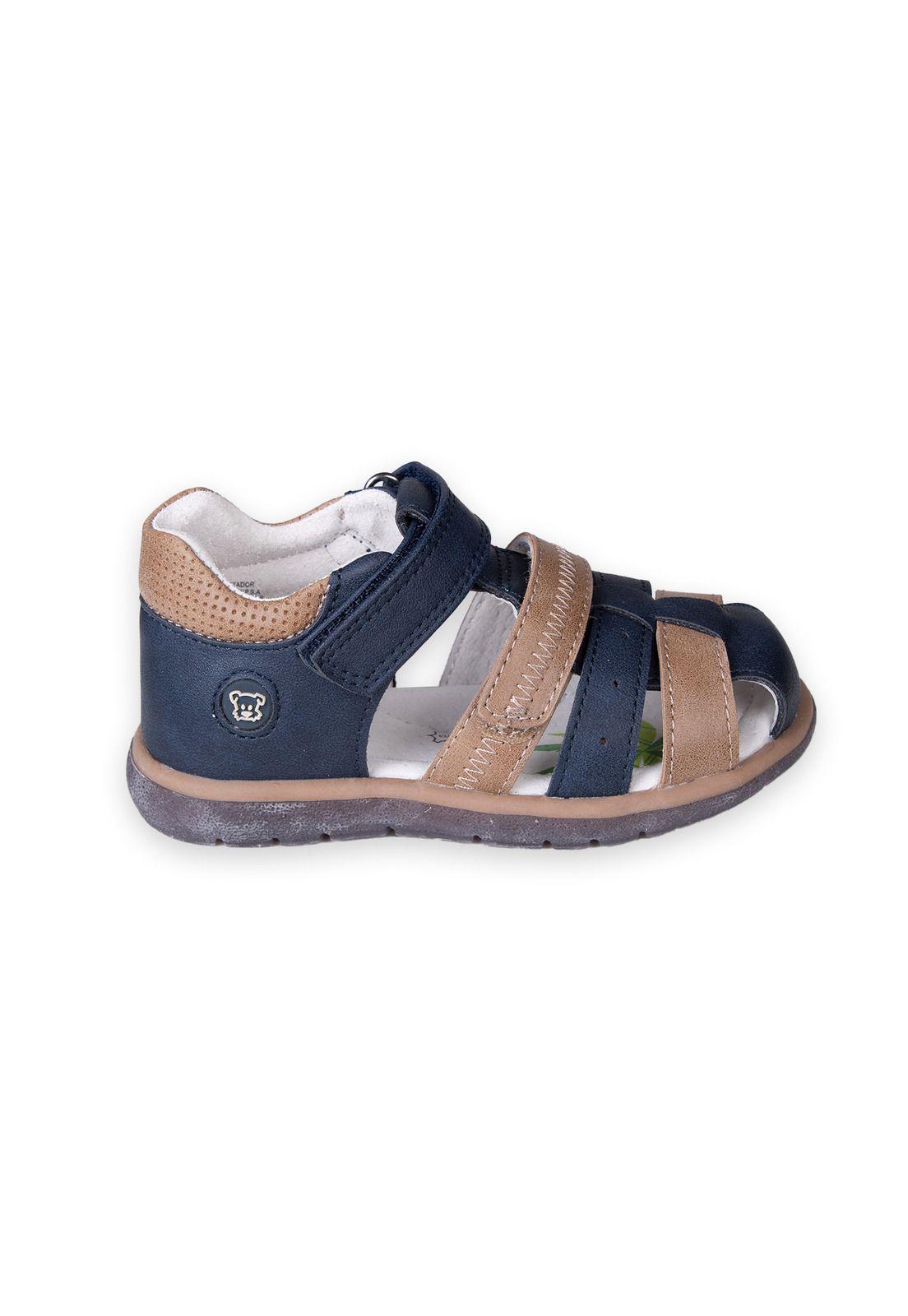 Sandalias Bebe Niño Azul Pillin (PZC422-25AZU )-1