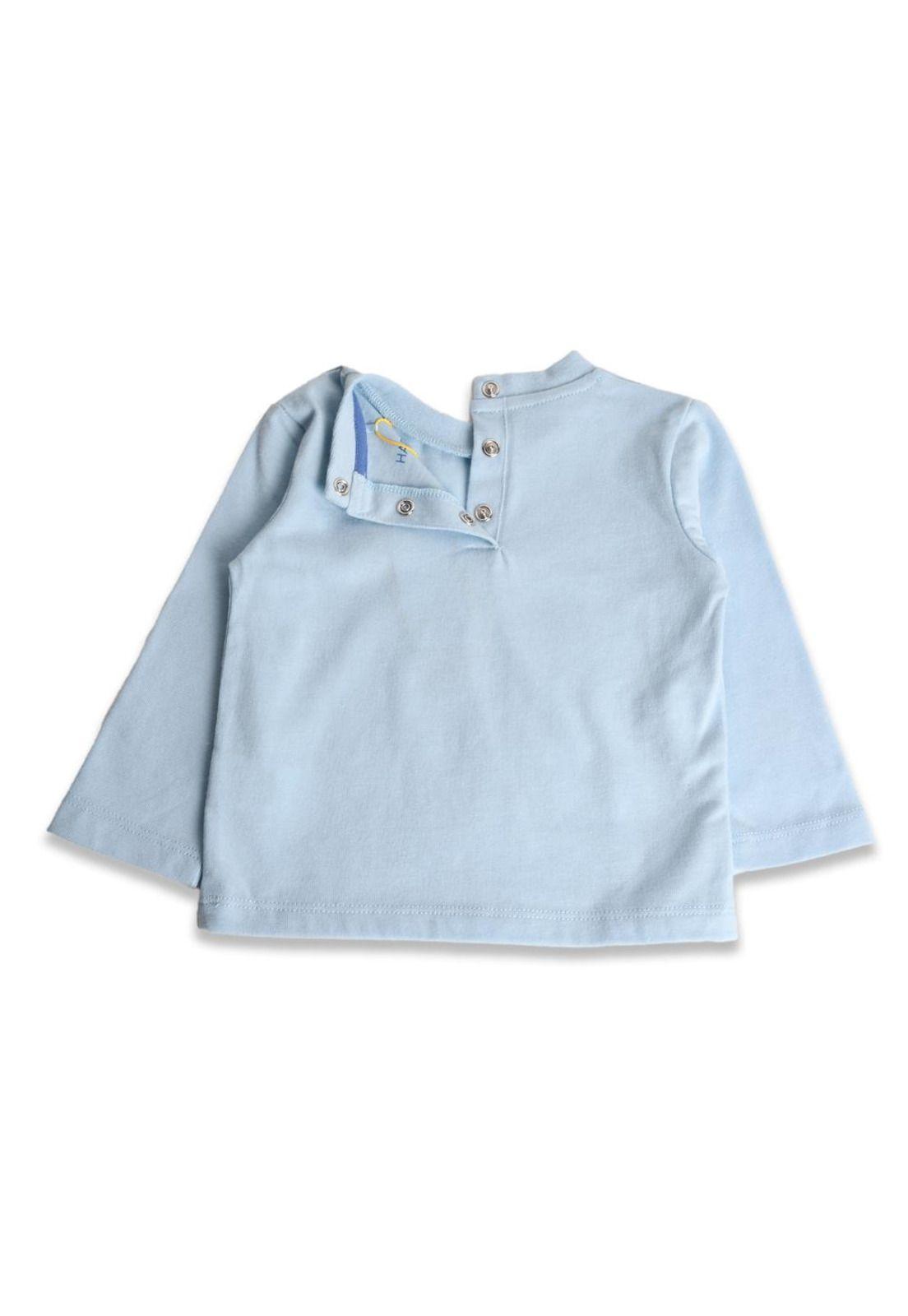 Polera Bebé Niño Celeste Pillin-2