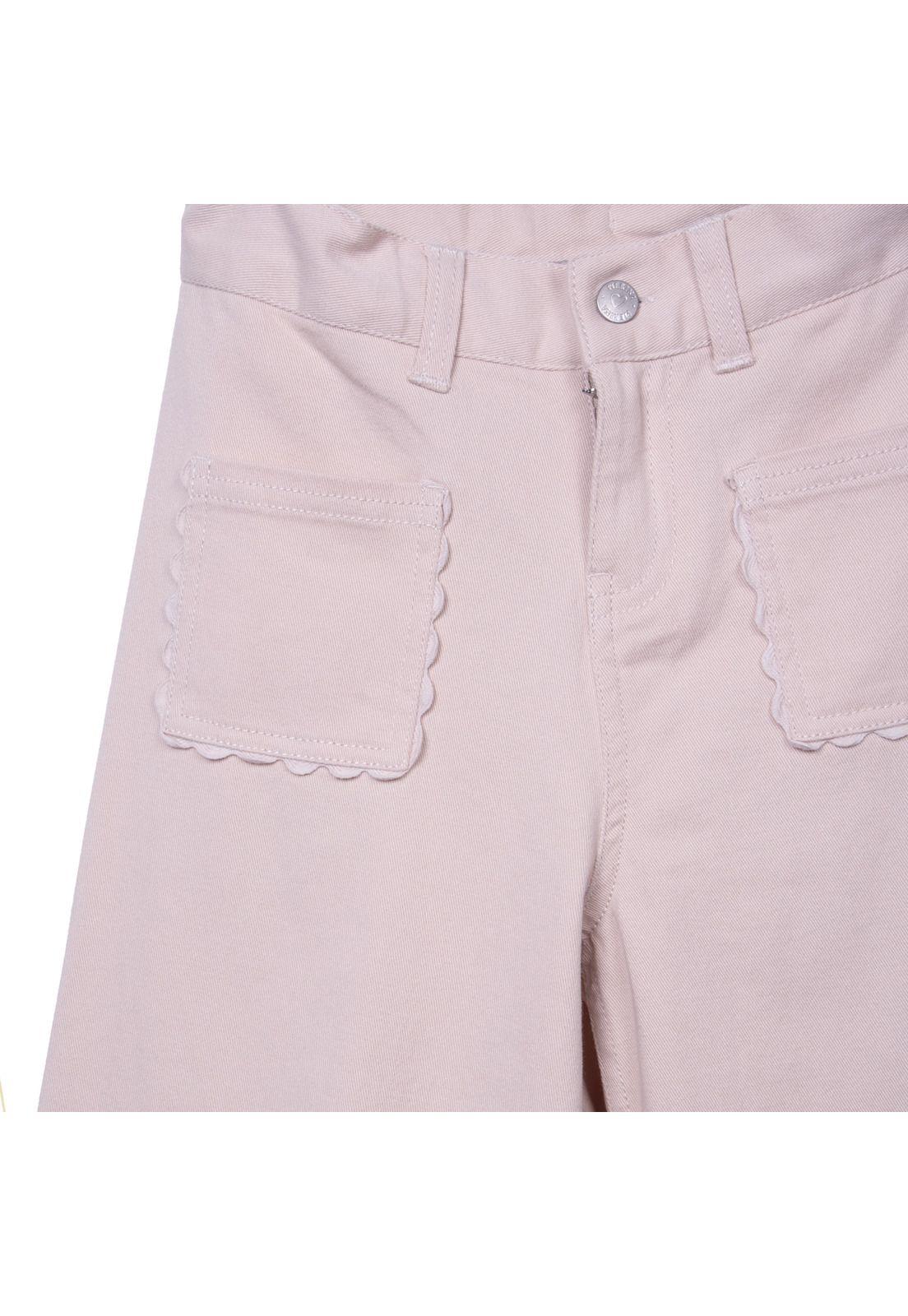 Pantalón  Blanco Niña Pillin (PVD804-26BEI)-2