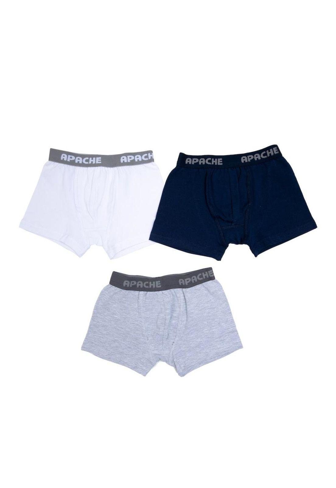 Boxer Pack 3 Pcs Algodón Temporadas Niño Multicolor-0