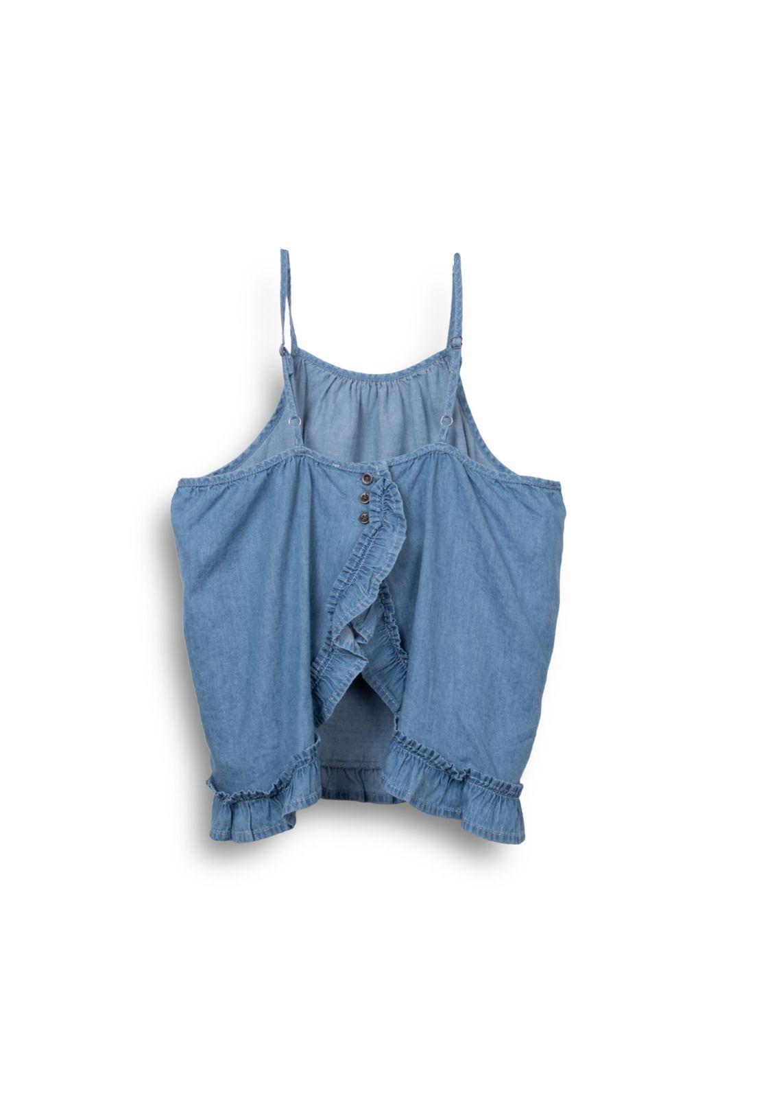 Polera Niña Denim Pillin (TVC714-25DEN)-0