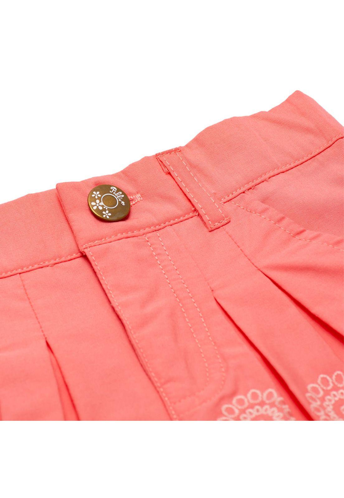 Short Bebe Niña Rosado Pillin-1