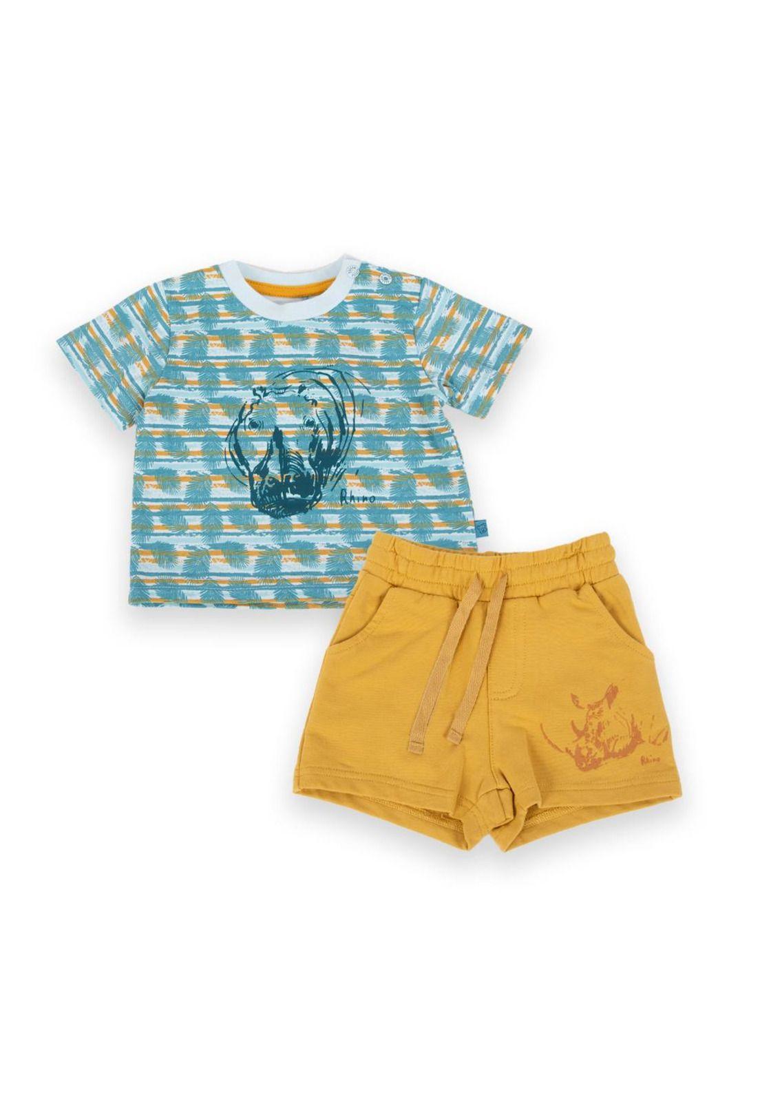Polera Bebé Niño Mostaza Pillin-2