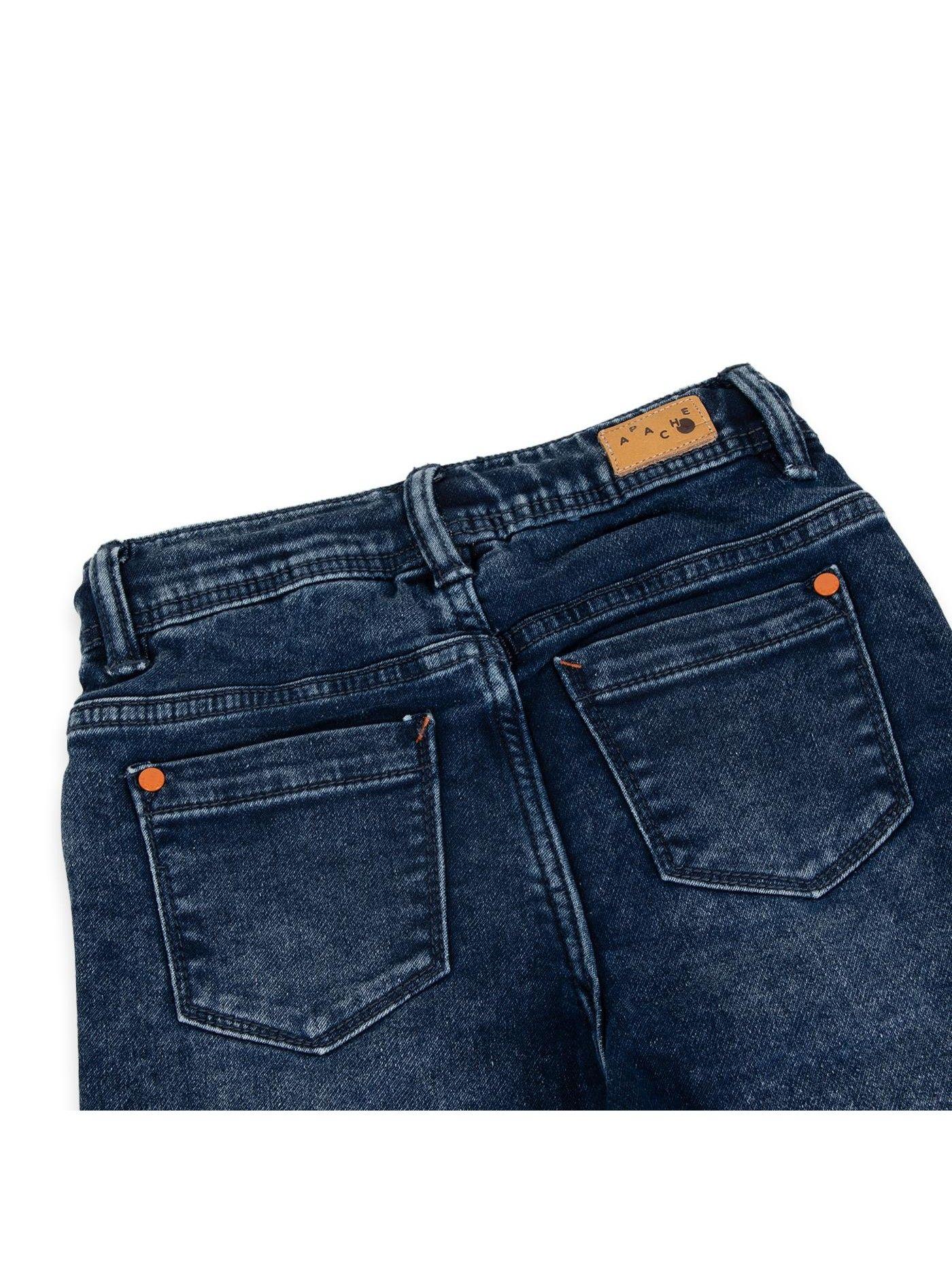 Bermuda Niño Denim Pillin (PVA737-24DEN)-3