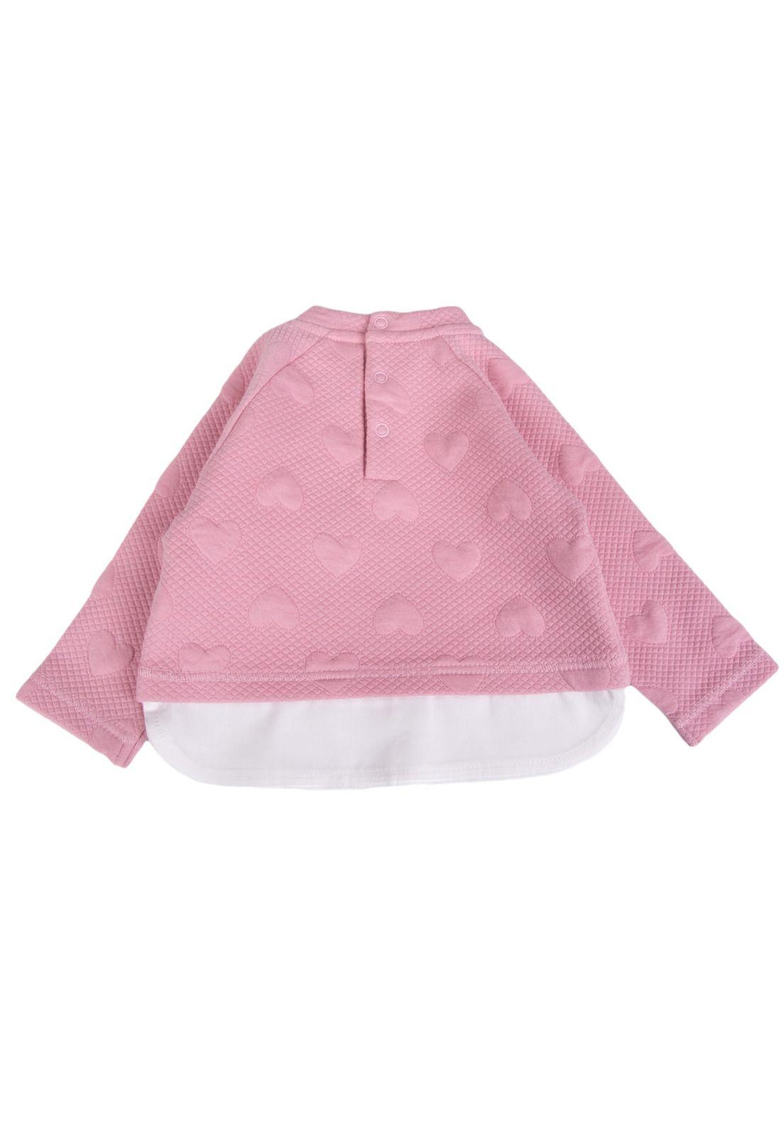 Polerón Bebe  Rosado Pillin ( PVB517-25ROS )-2