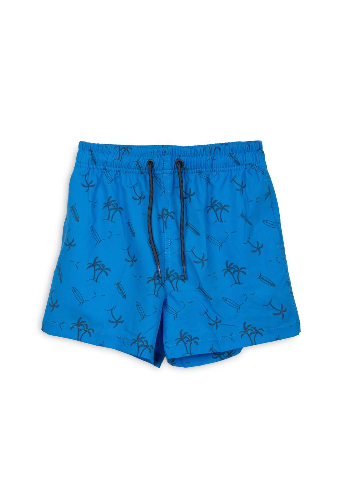 Traje de Baño Niño Estampado Azulino Pillin-0
