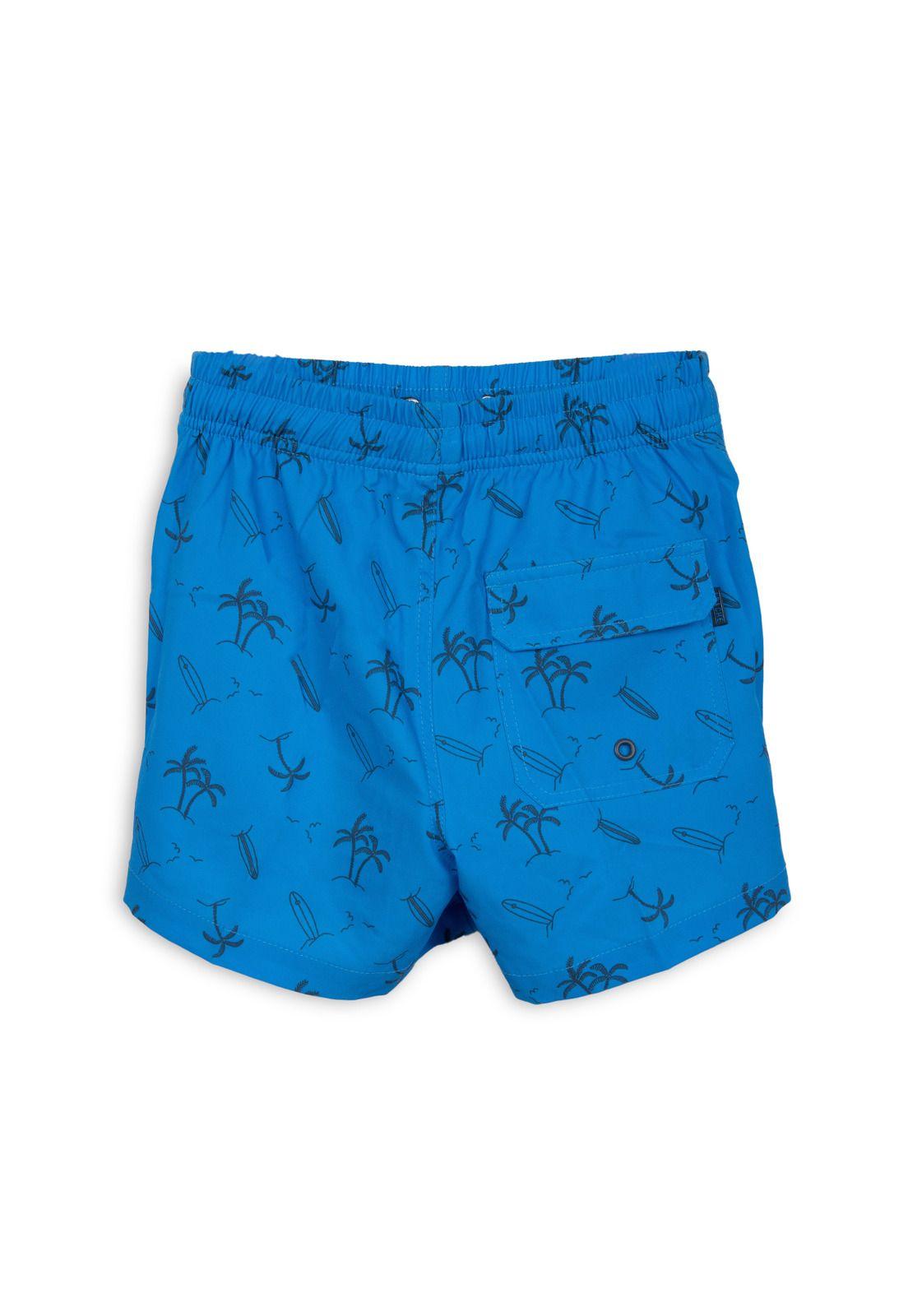 Traje de Baño Niño Estampado Azulino Pillin-1