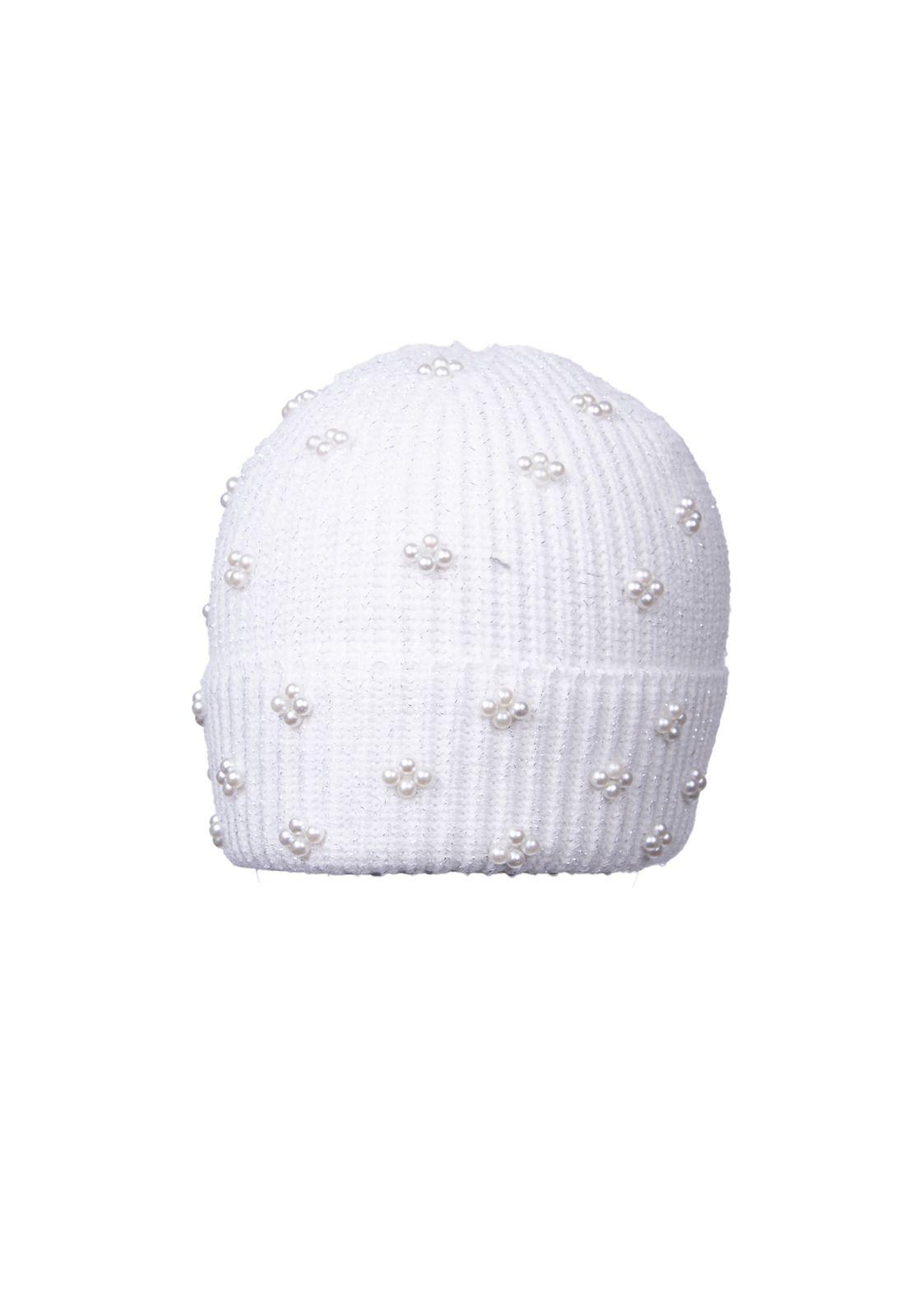 Gorro  Blanco Niña Pillin (PAD905-26CRU)-0