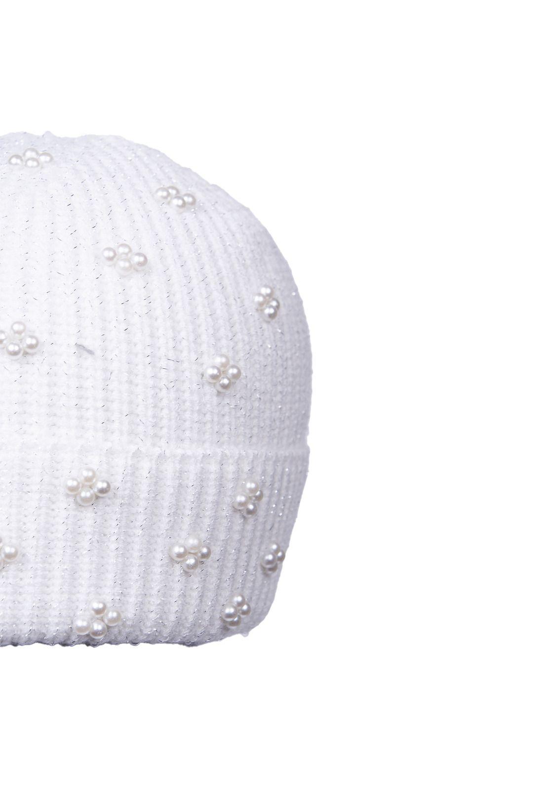 Gorro  Blanco Niña Pillin (PAD905-26CRU)-1
