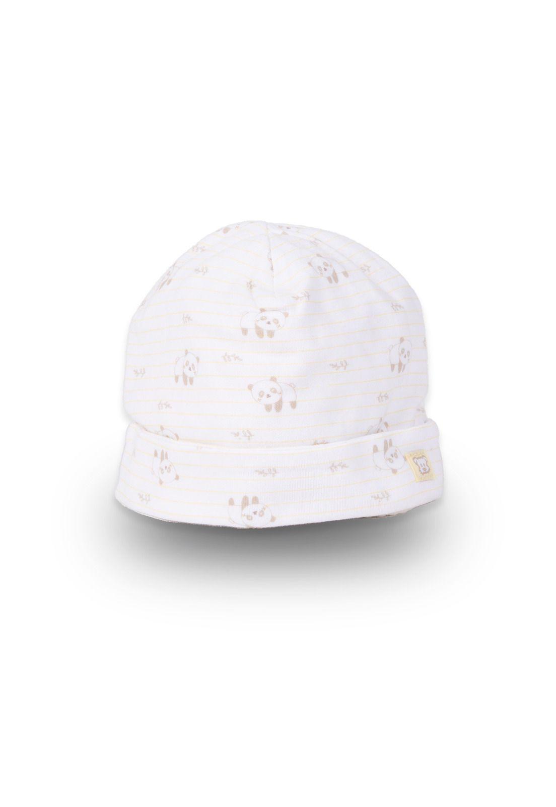 Pack 2 Pzas Gorro Bebé Unisex Blanco Pillin-2