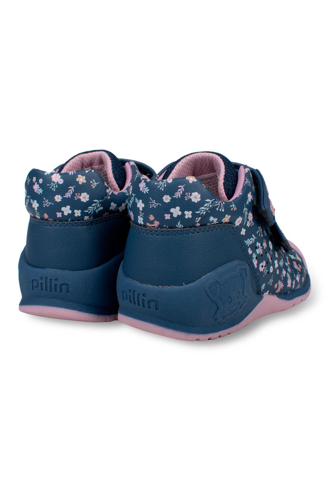 Zapato Clásico Niña Azul Pillin (PZD201-26AZU)-2