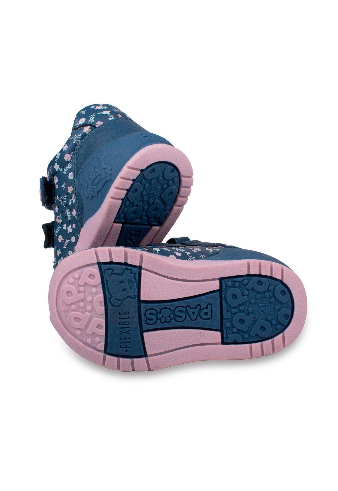 Zapato Clásico Niña Azul Pillin (PZD201-26AZU)-3